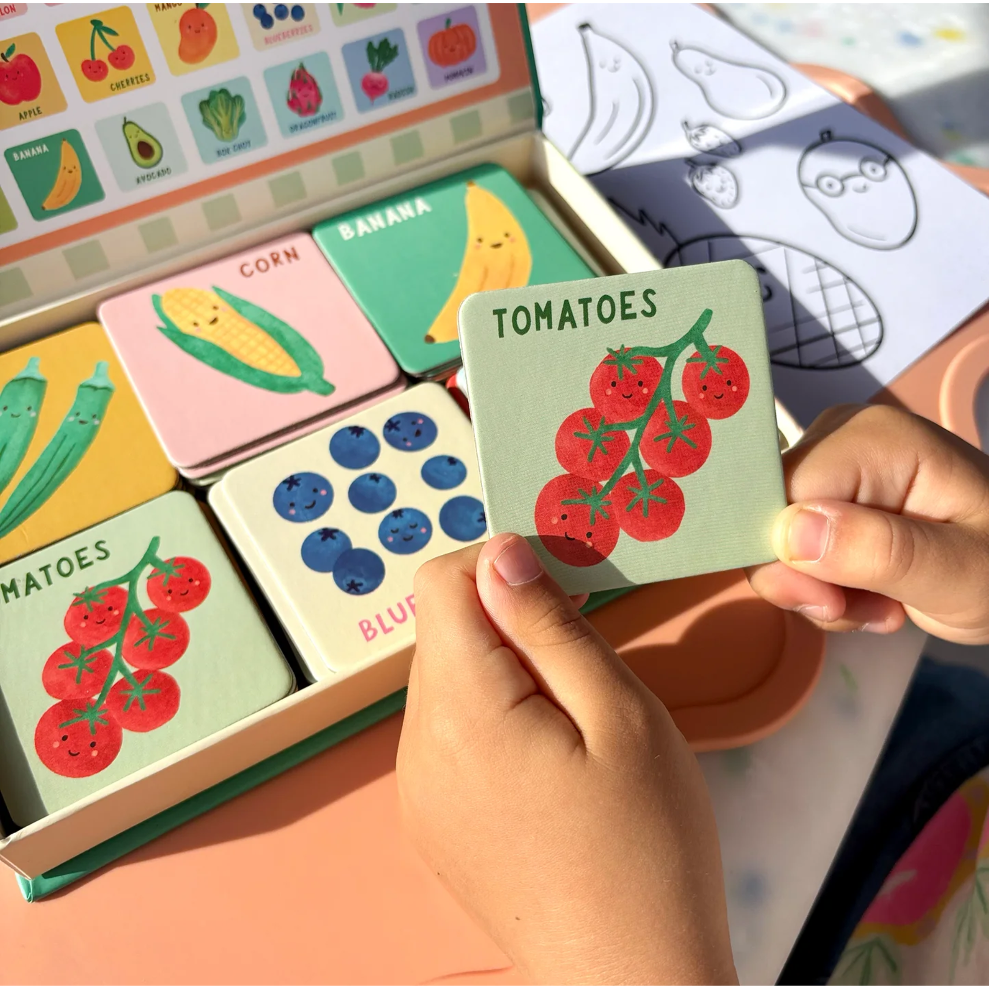 Fruit and Veg Memory &amp; Matching Game