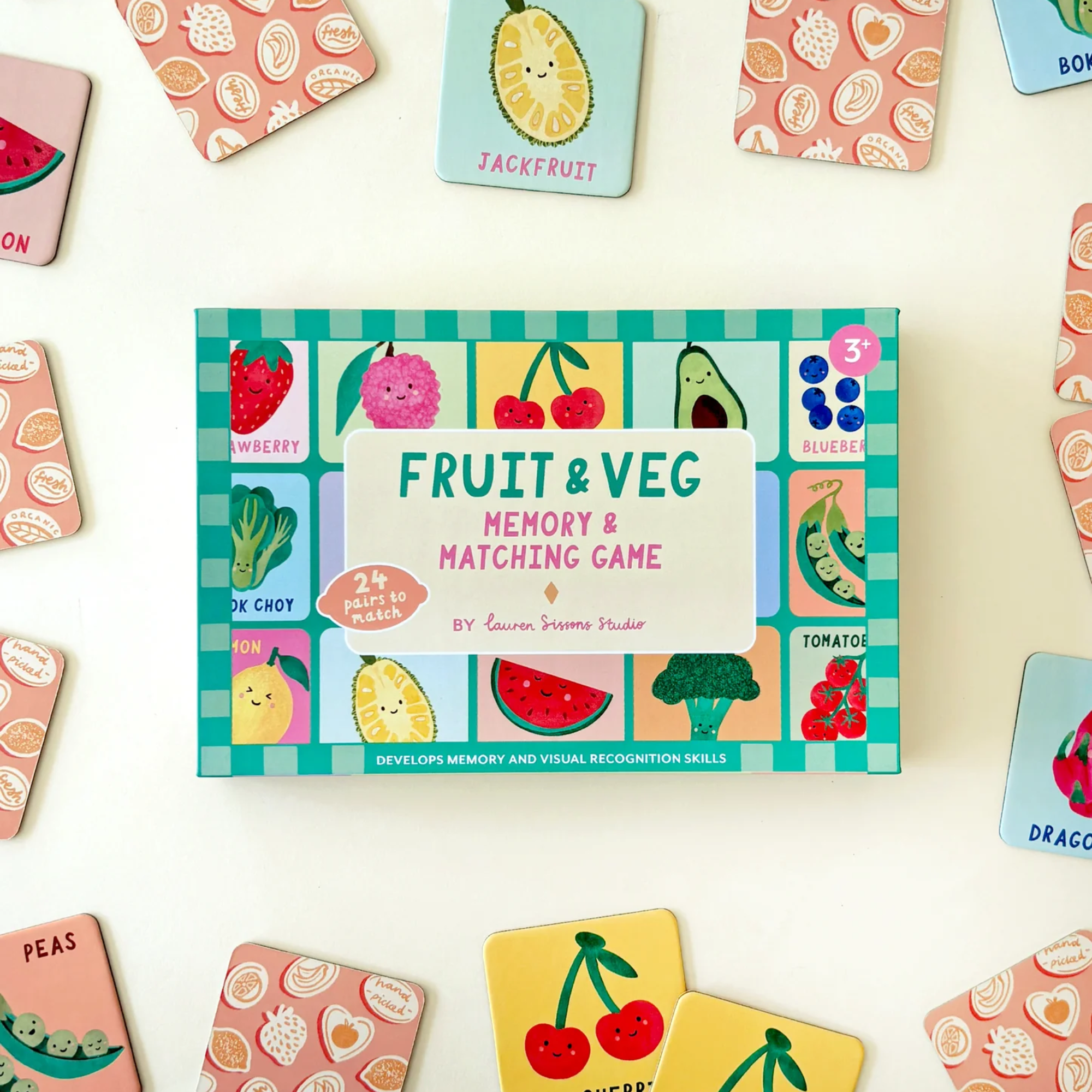 Fruit and Veg Memory &amp; Matching Game
