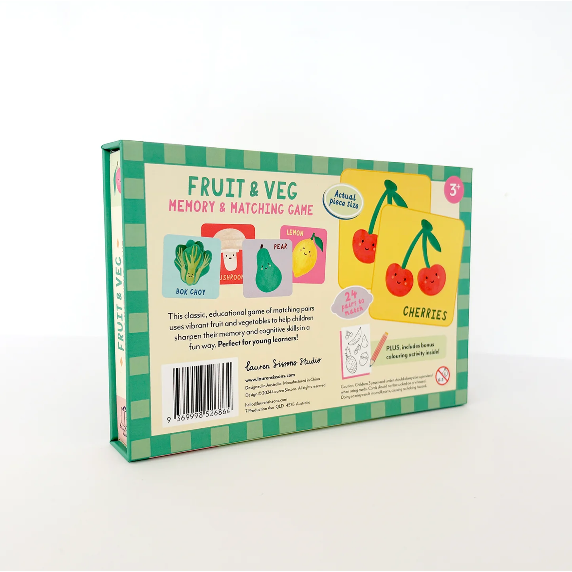 Fruit and Veg Memory &amp; Matching Game