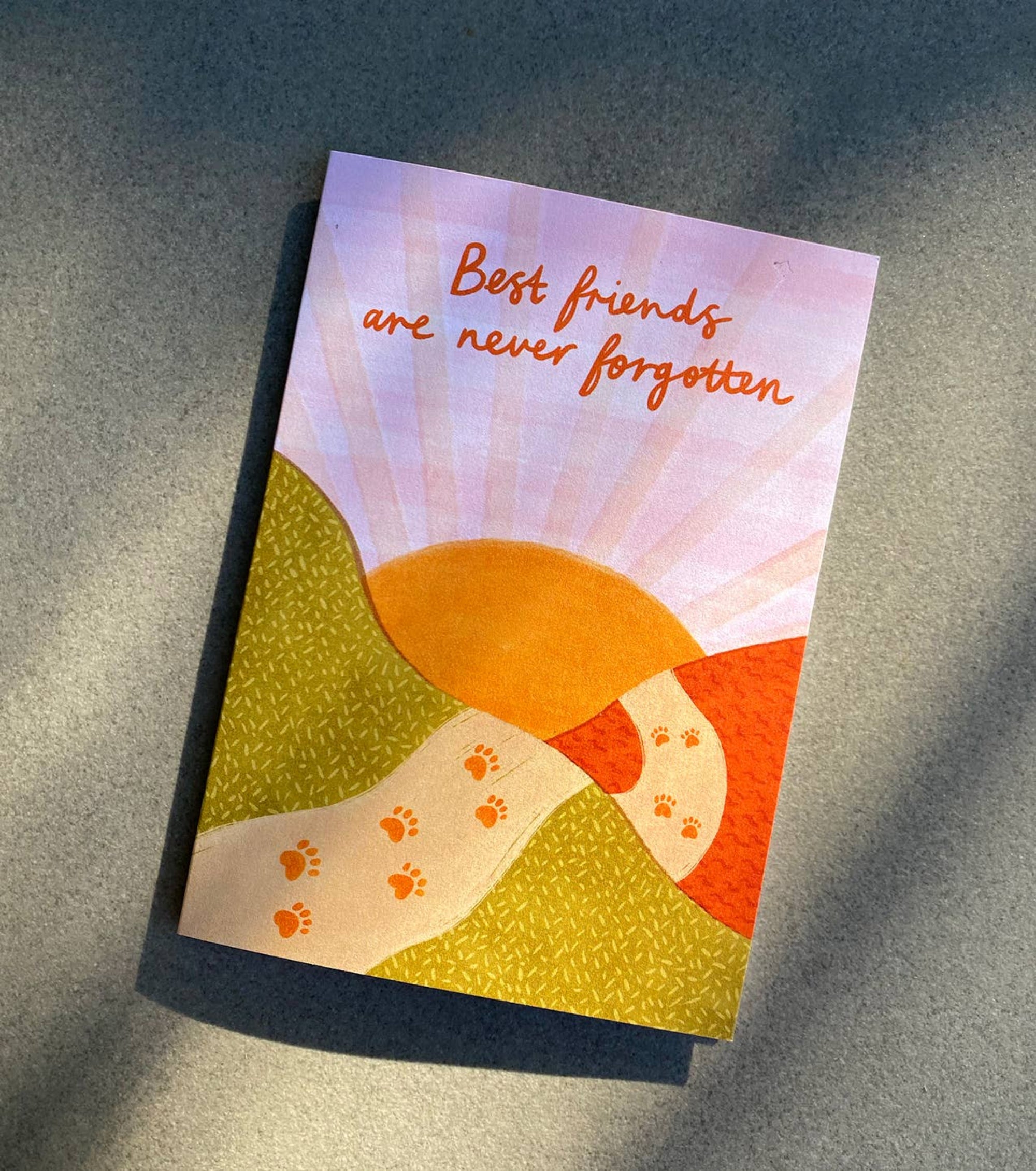 Pet Loss Sympathy Card