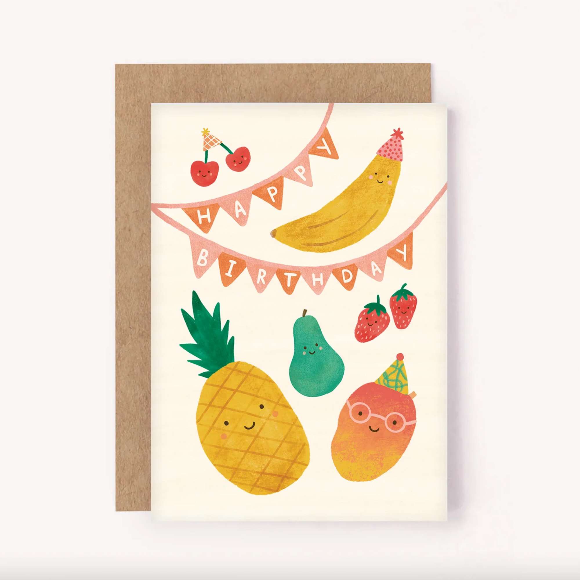 Greeting Card Fruit Party
