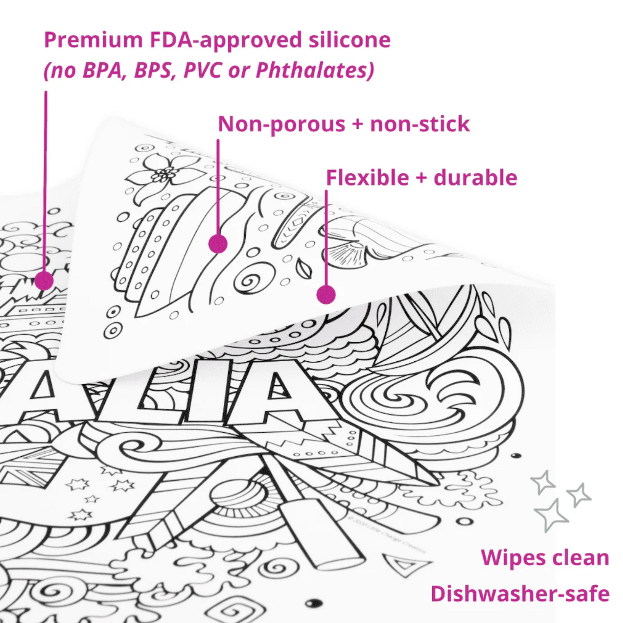 Reusable Colouring Set Crawlies