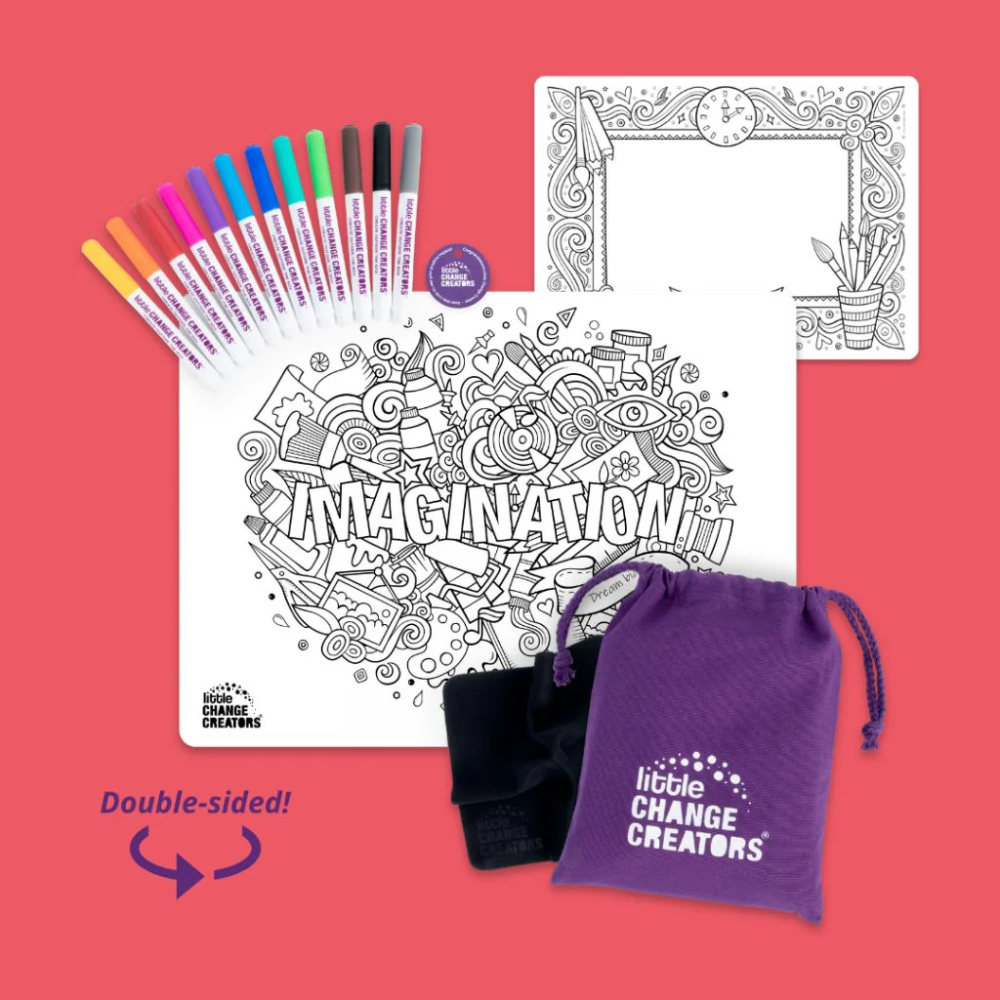Reusable Colouring Set Imagination