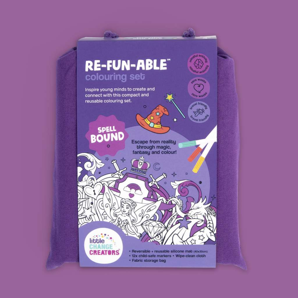 Reusable Colouring Set Spellbound