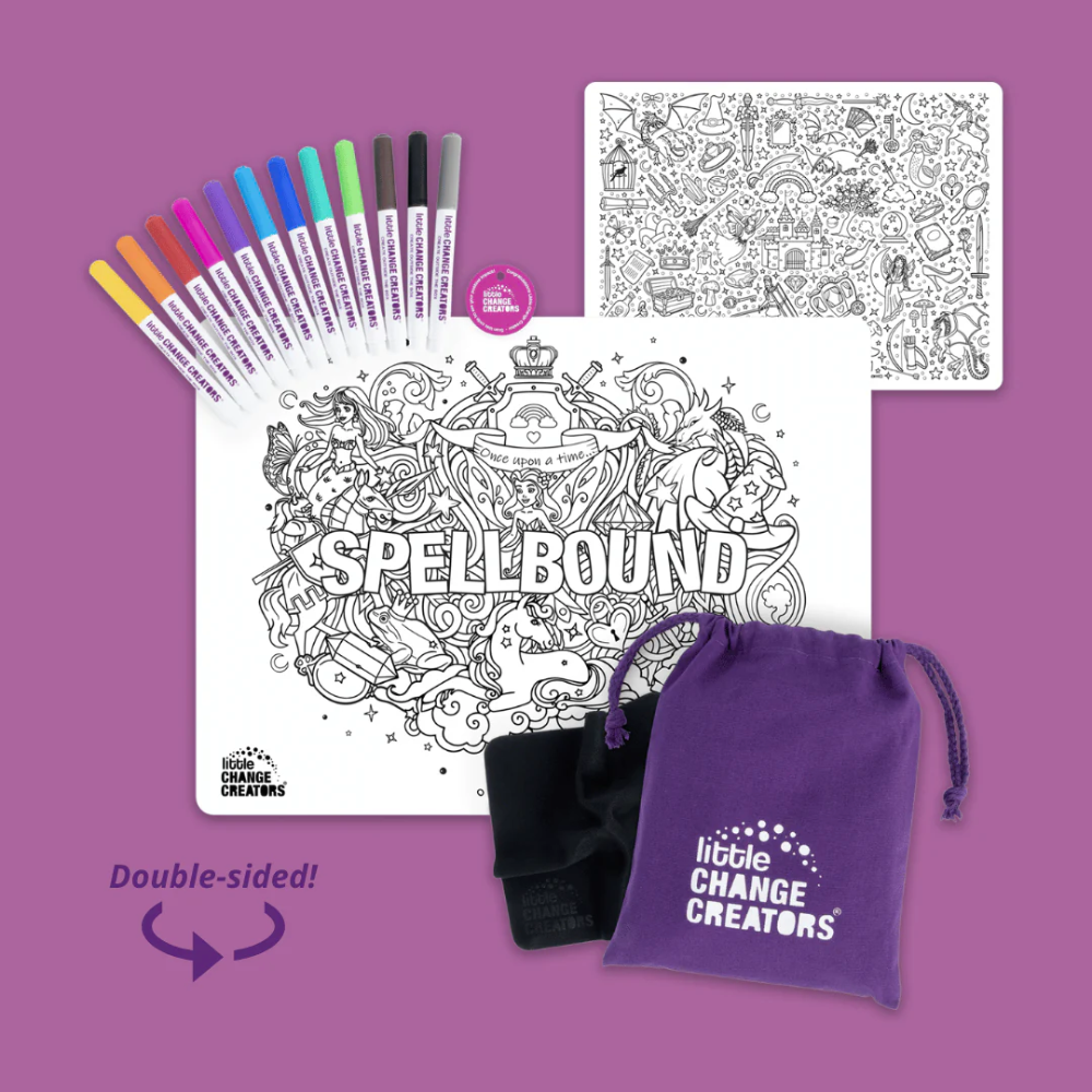 Reusable Colouring Set Spellbound