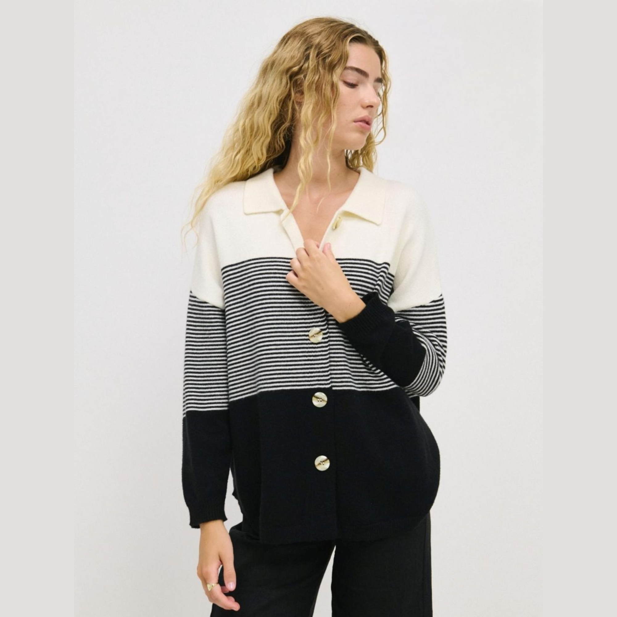 Stripe Knit Shirt