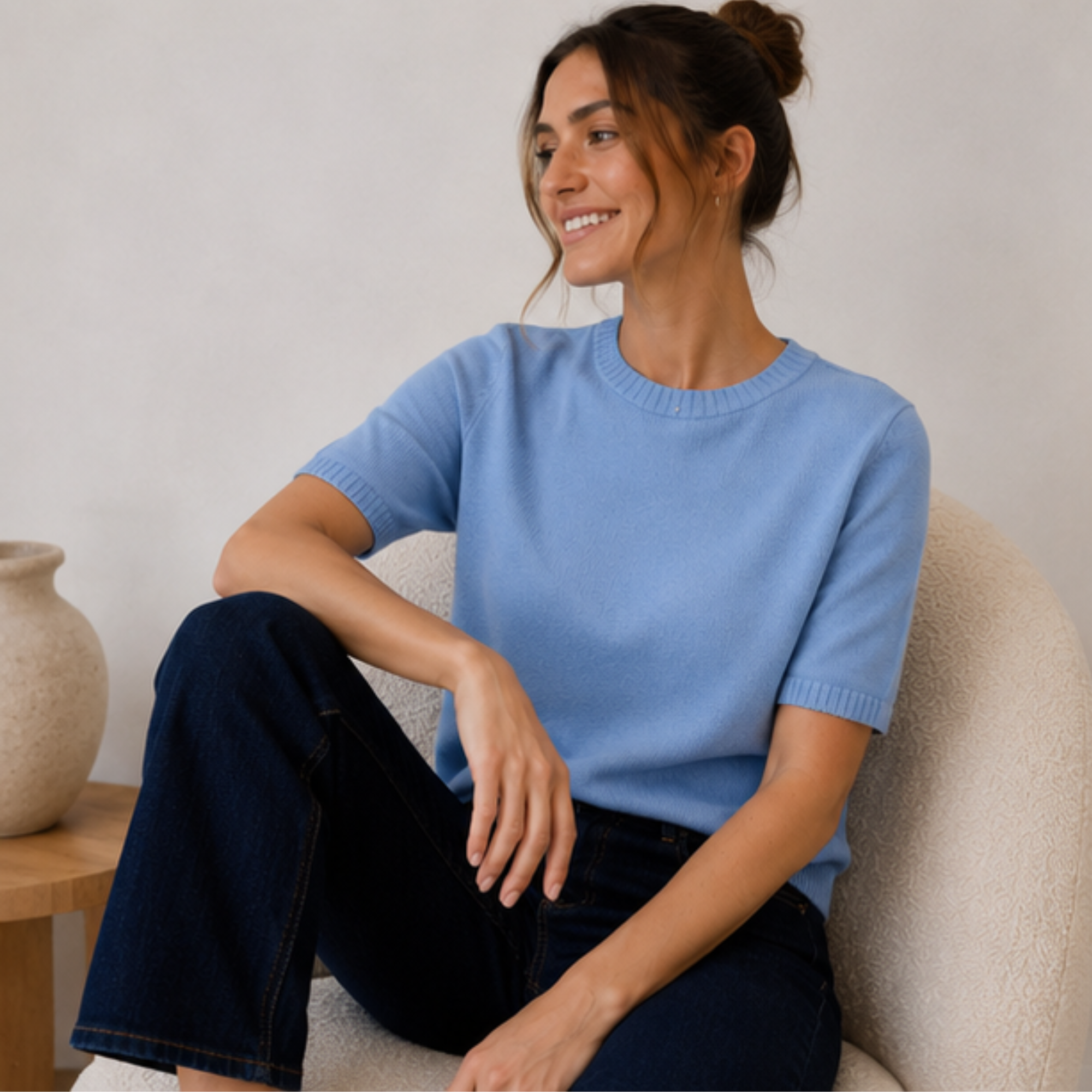 Rowie Knitted Tee