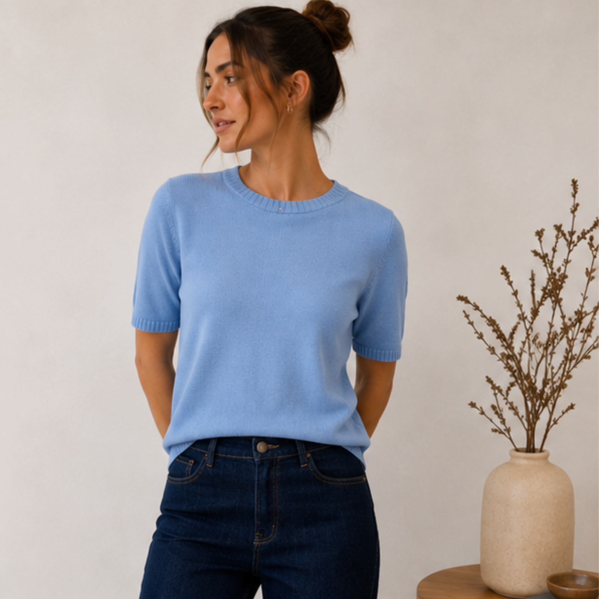 Rowie Knitted Tee