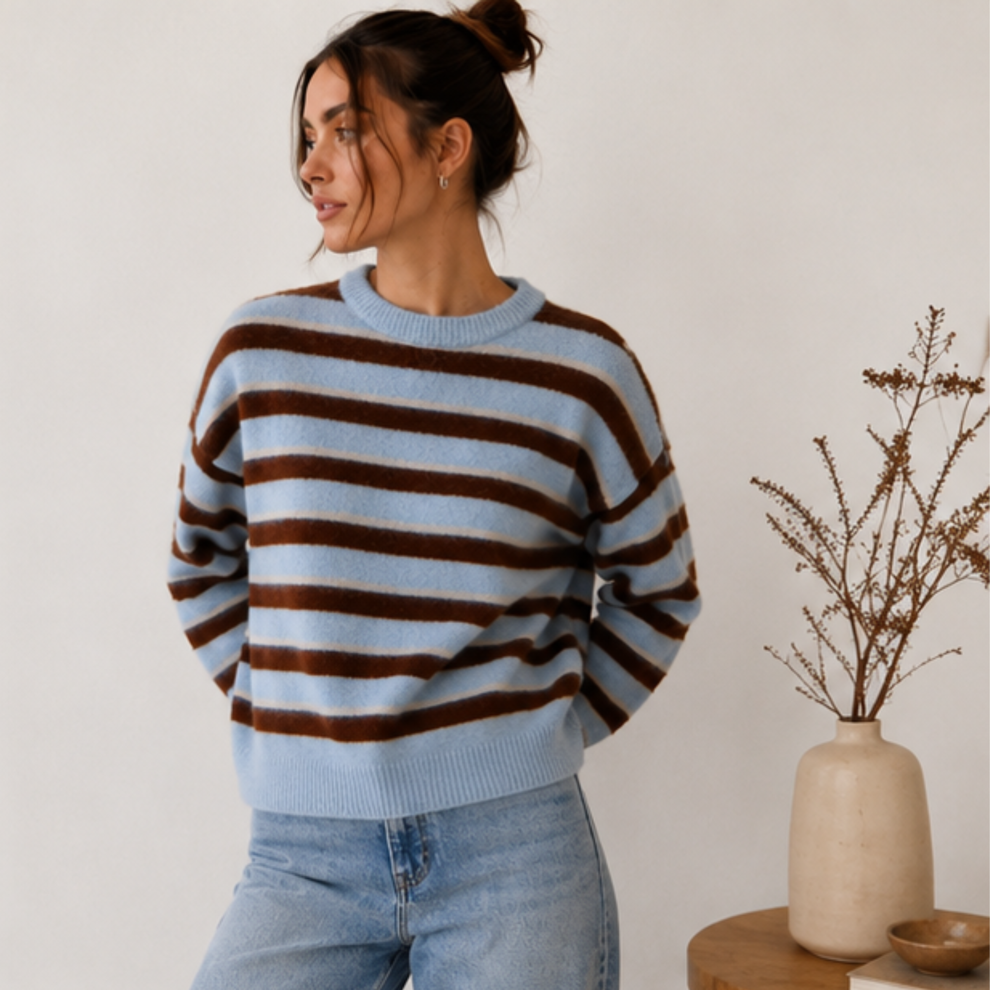 Stripe Otto Knit