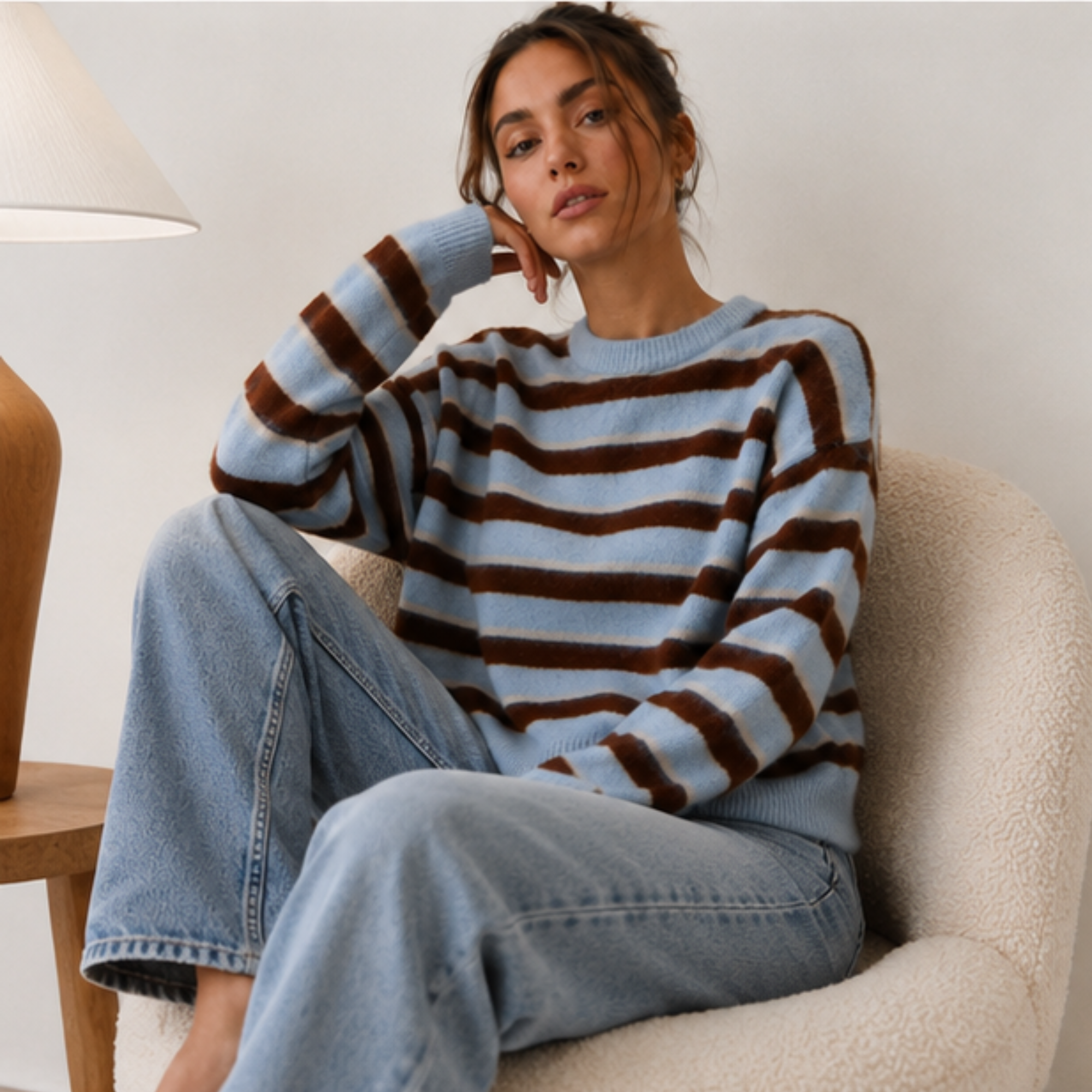 Stripe Otto Knit