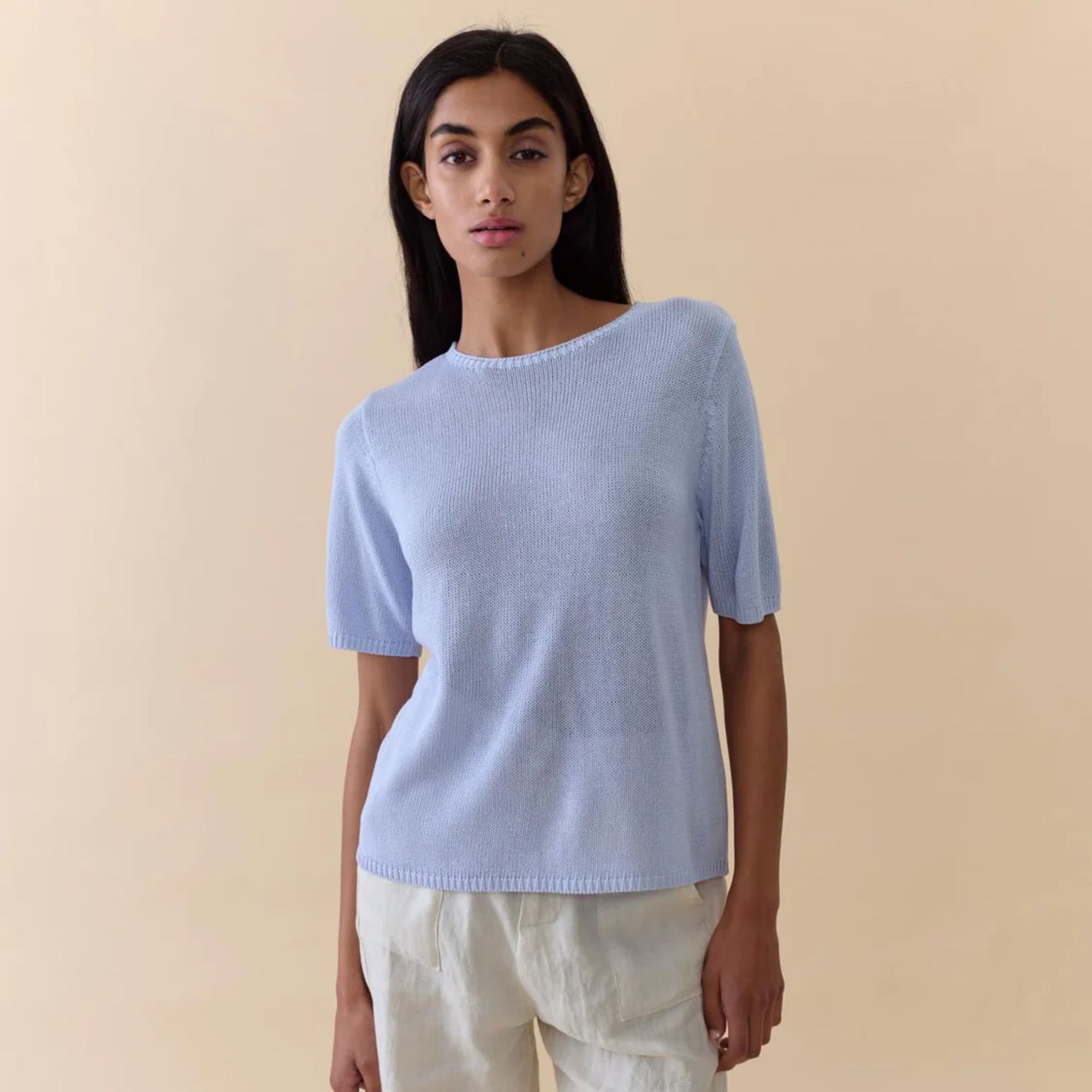 Summer Tee Soft Blue