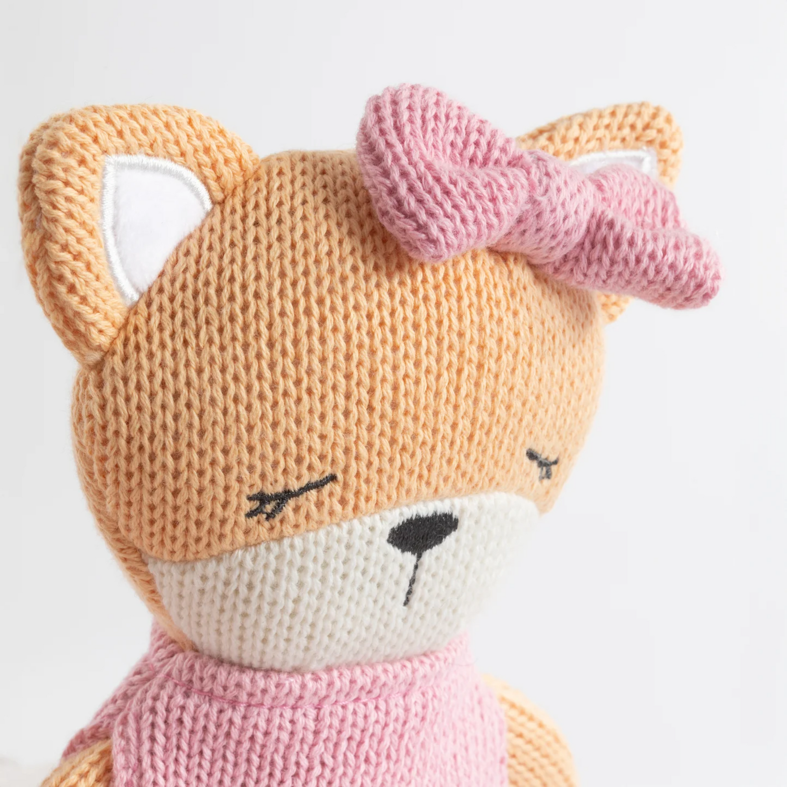 Frankie the Fox Knitted Toy