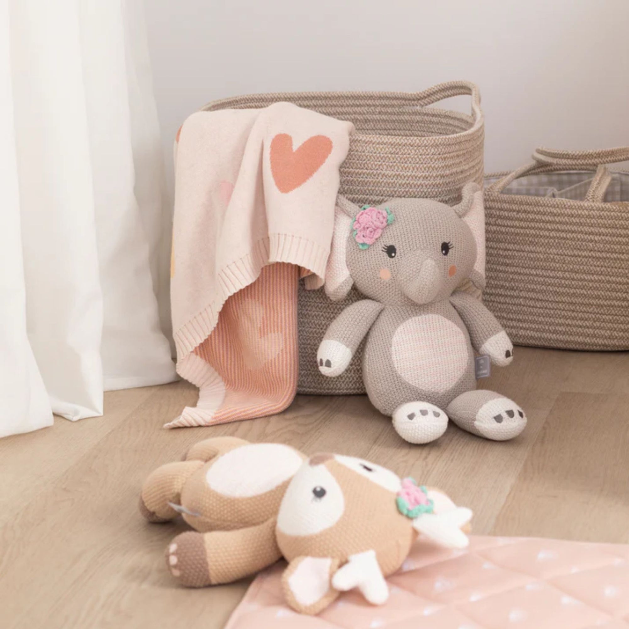 Ava Fawn Knitted Toy