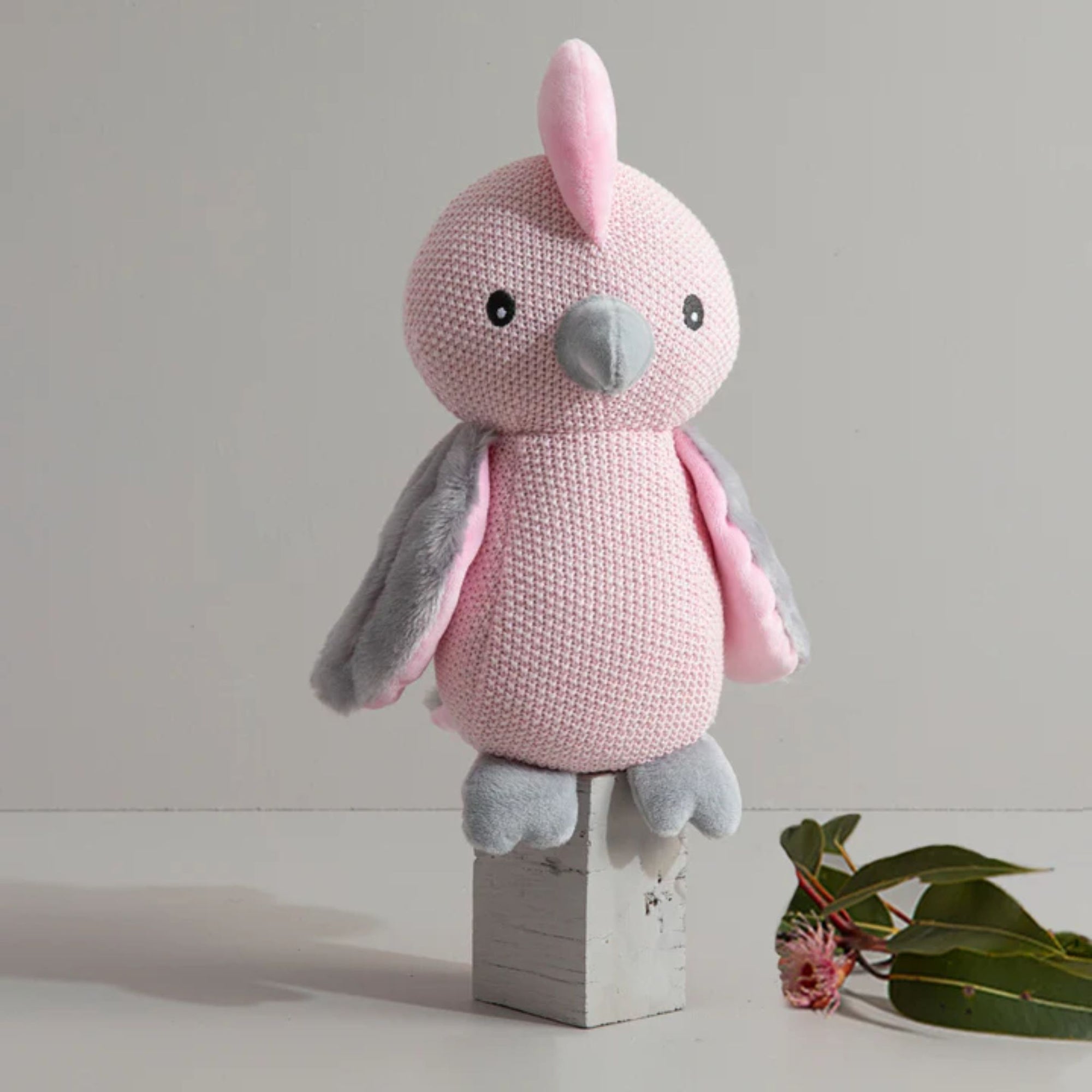 Gary Galah Knitted Toy