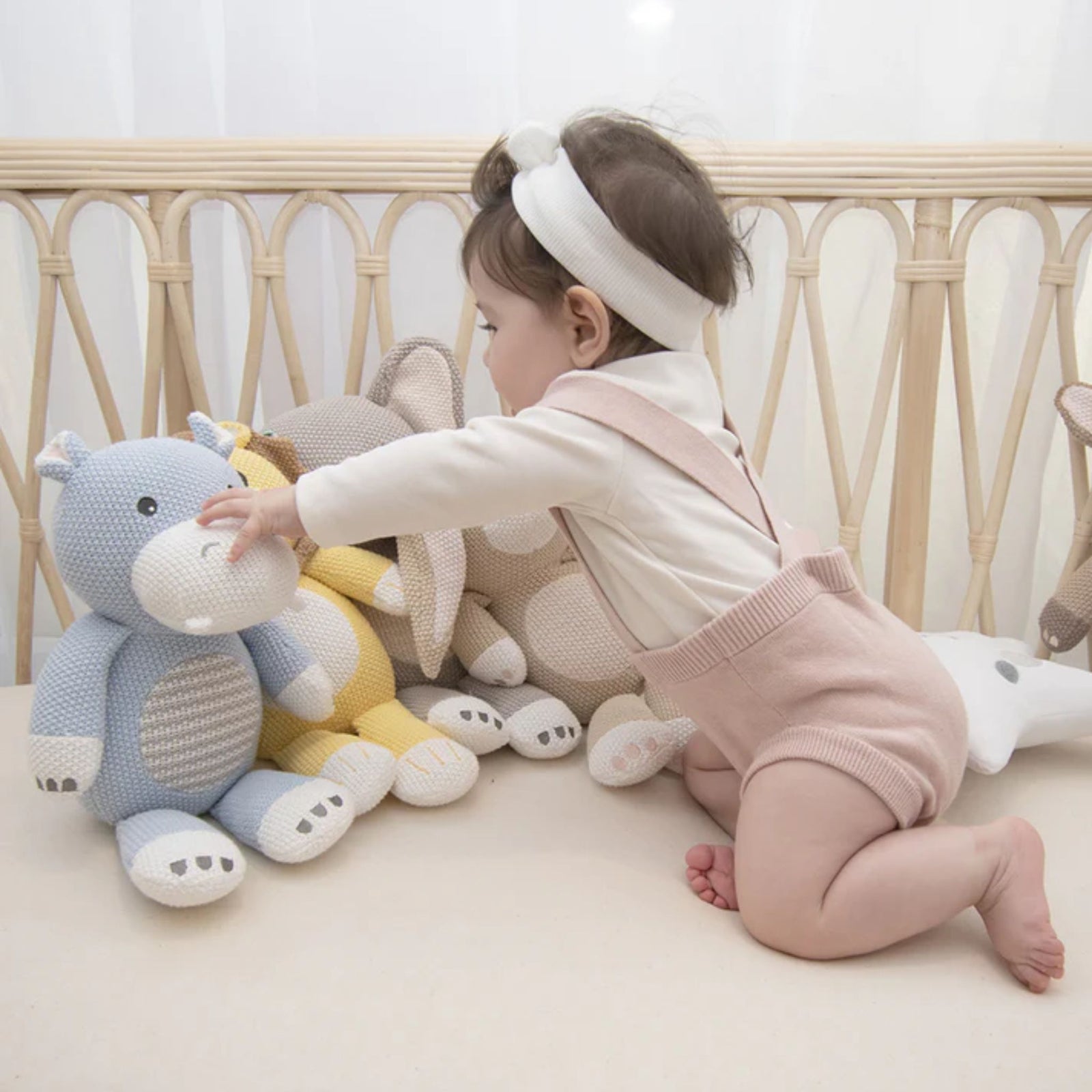 Henry Hippo Knitted Toy