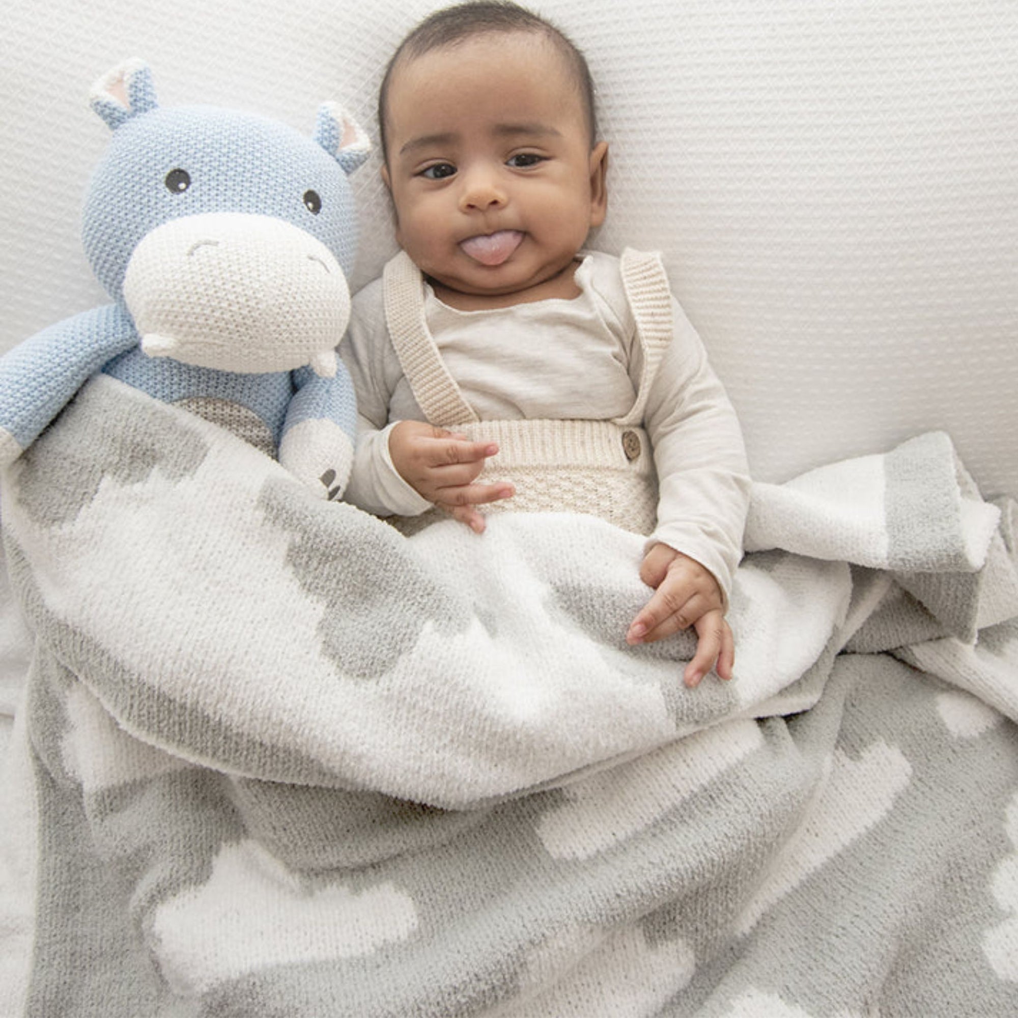 Henry Hippo Knitted Toy