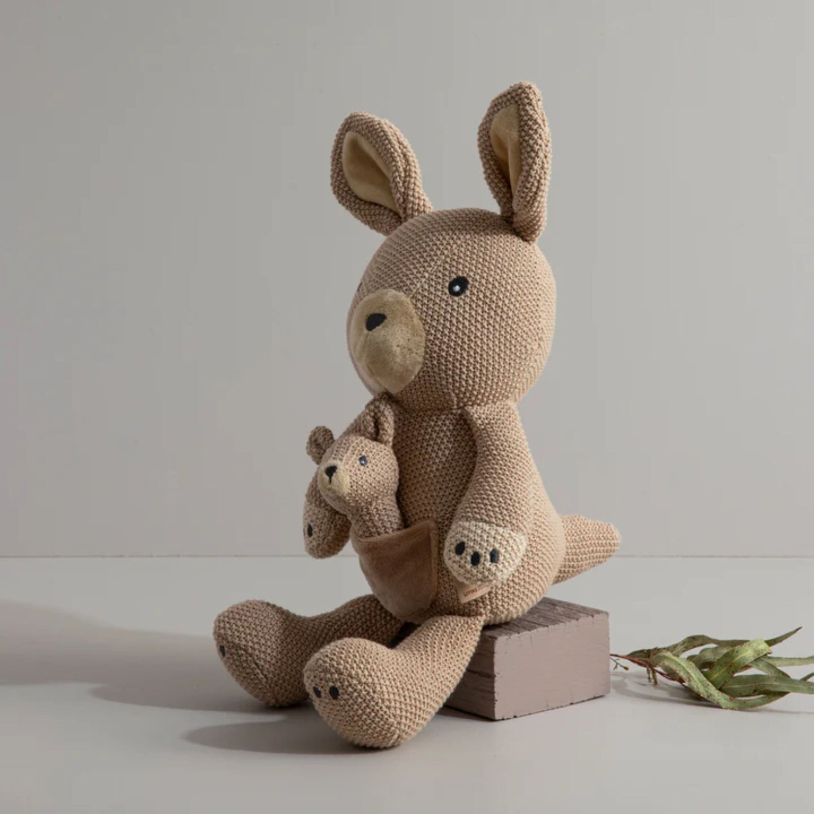 Kylie The Kangaroo Knitted Toy