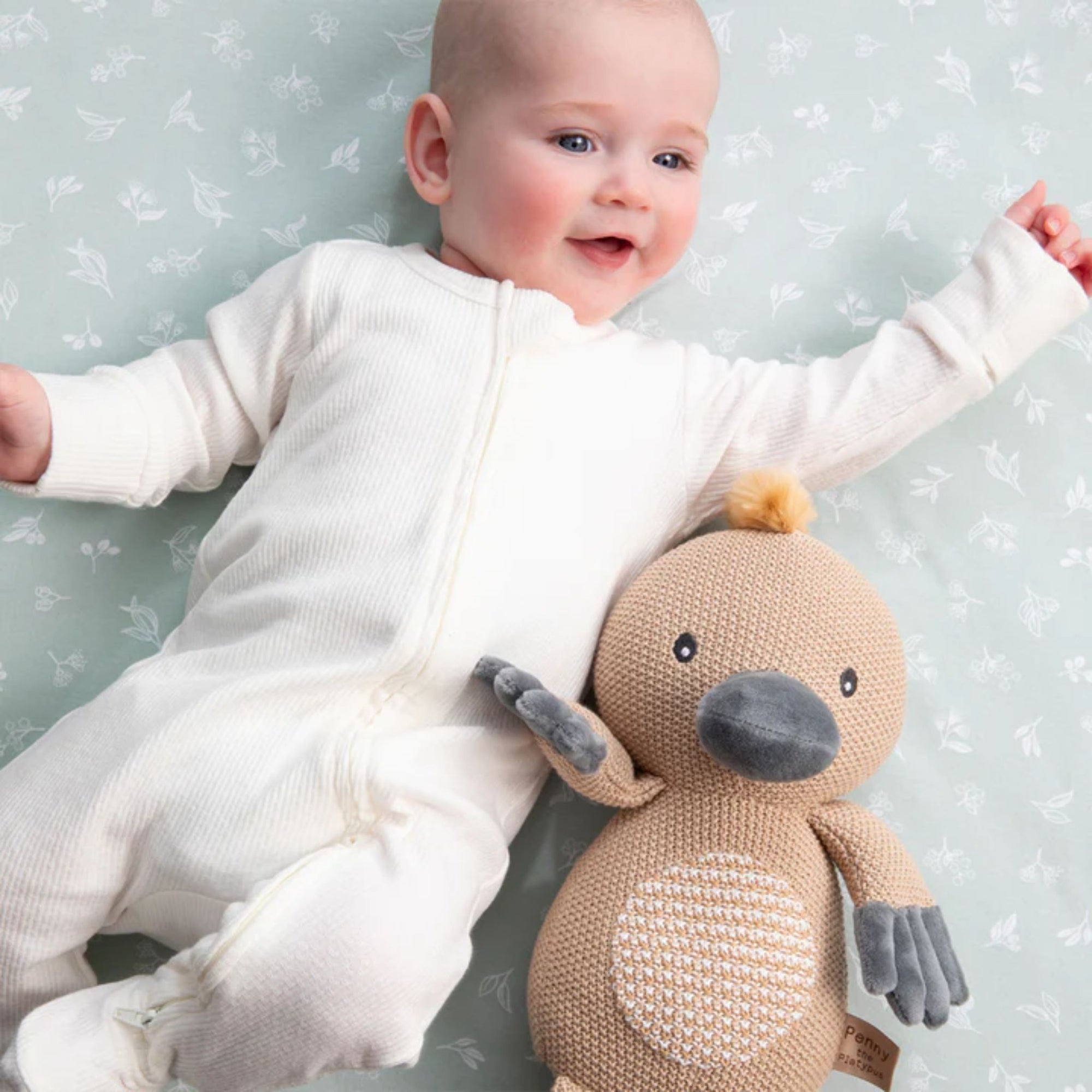 Penny The Platypus Knitted Toy