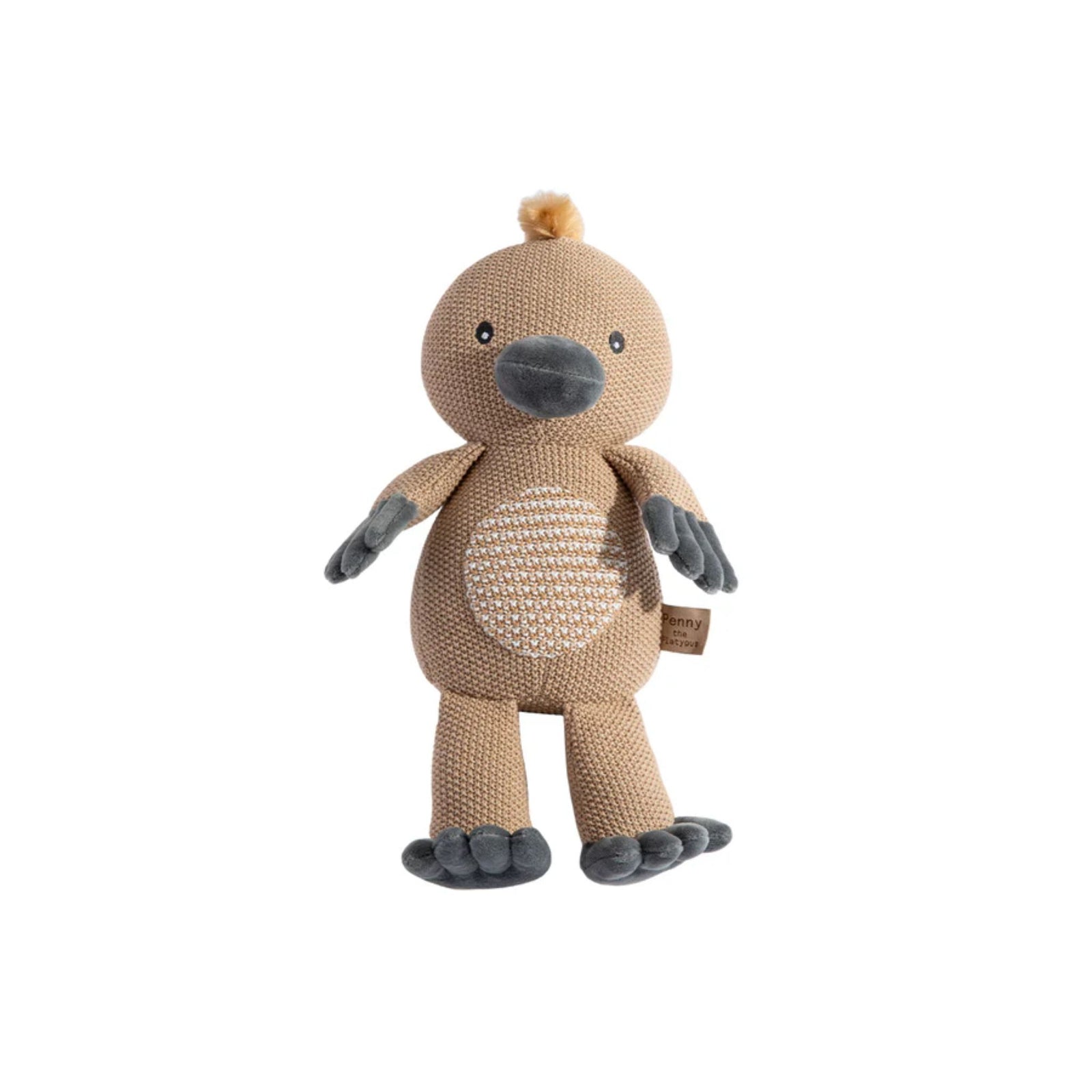 Penny The Platypus Knitted Toy