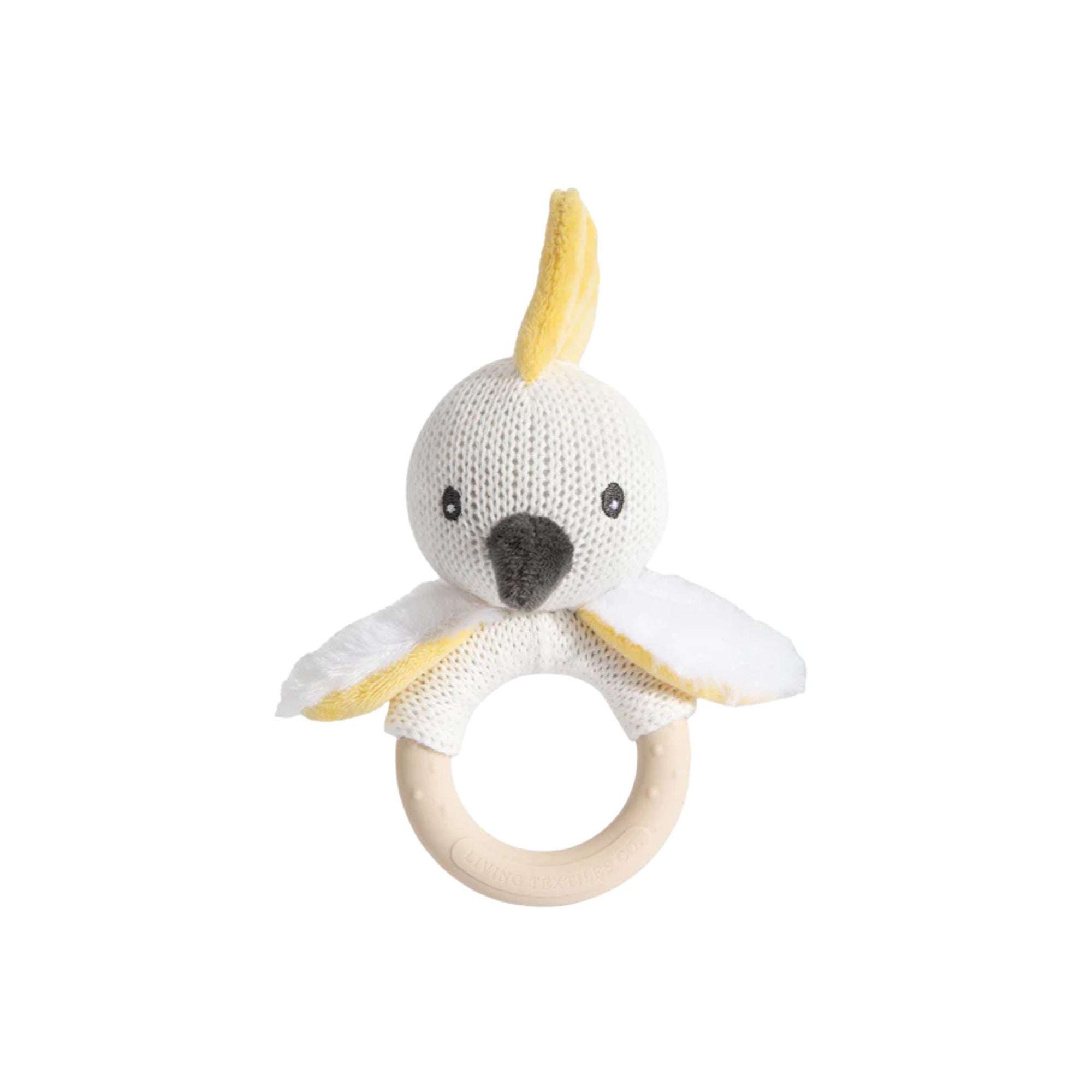 Colin The Cockatoo Ring Rattle