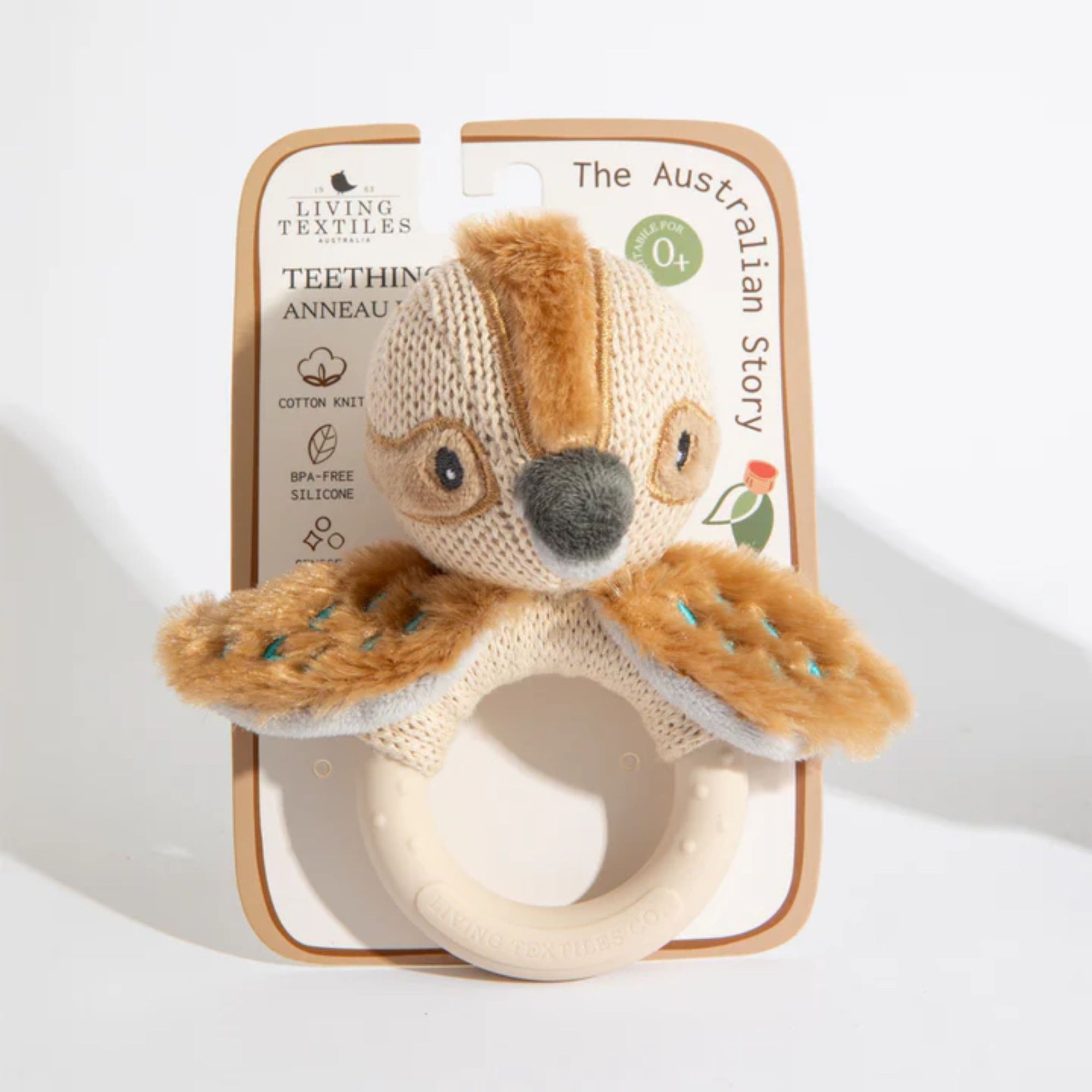 Kenny The Kookaburra Ring Rattle