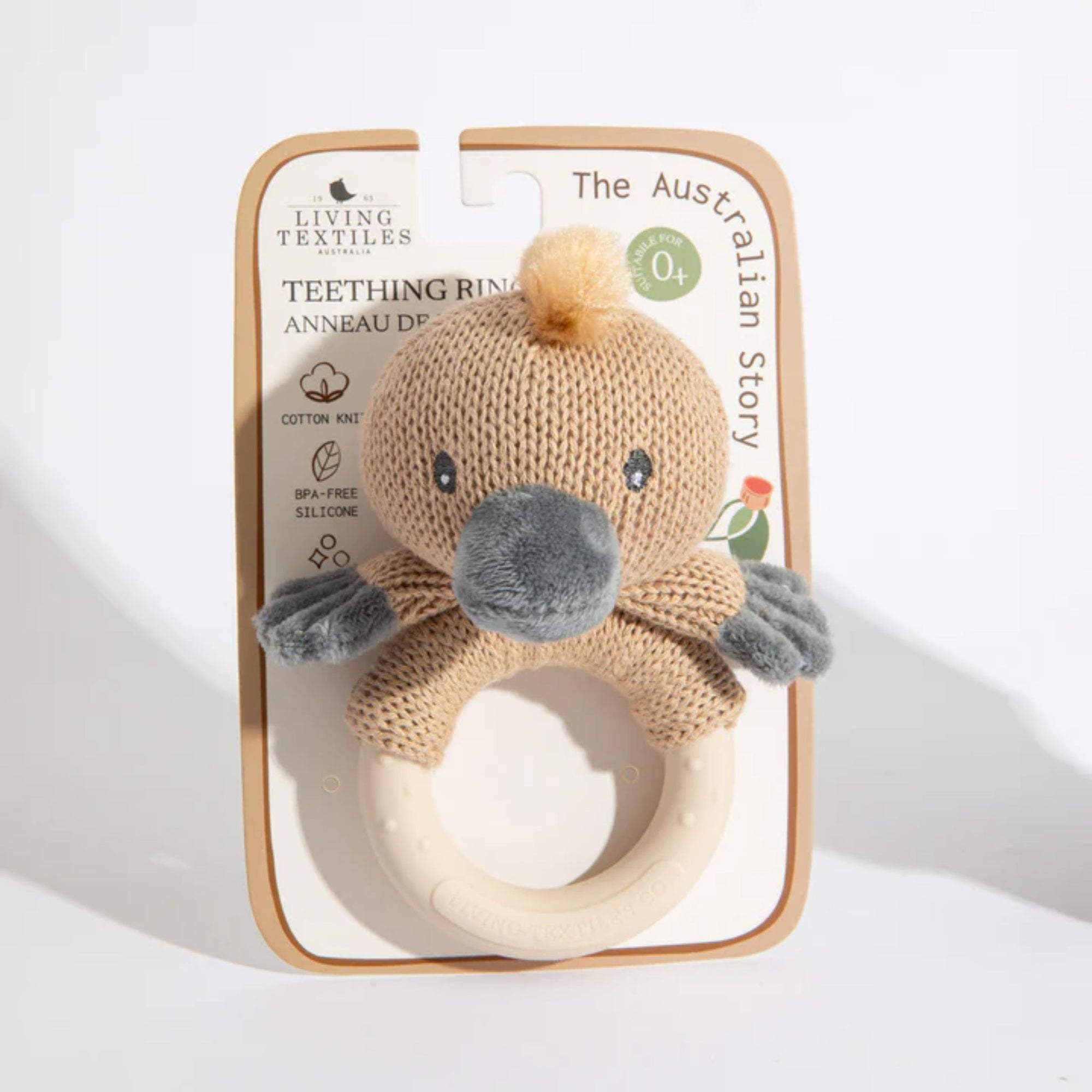 Penny The Platypus Ring Rattle