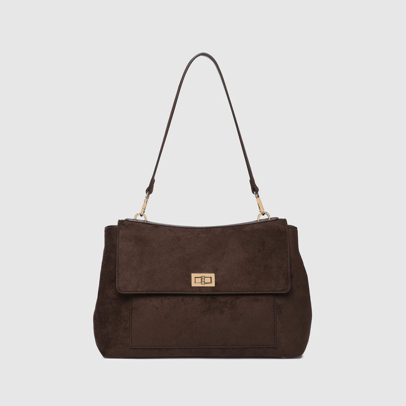 Arden Suedette Shoulder Bag