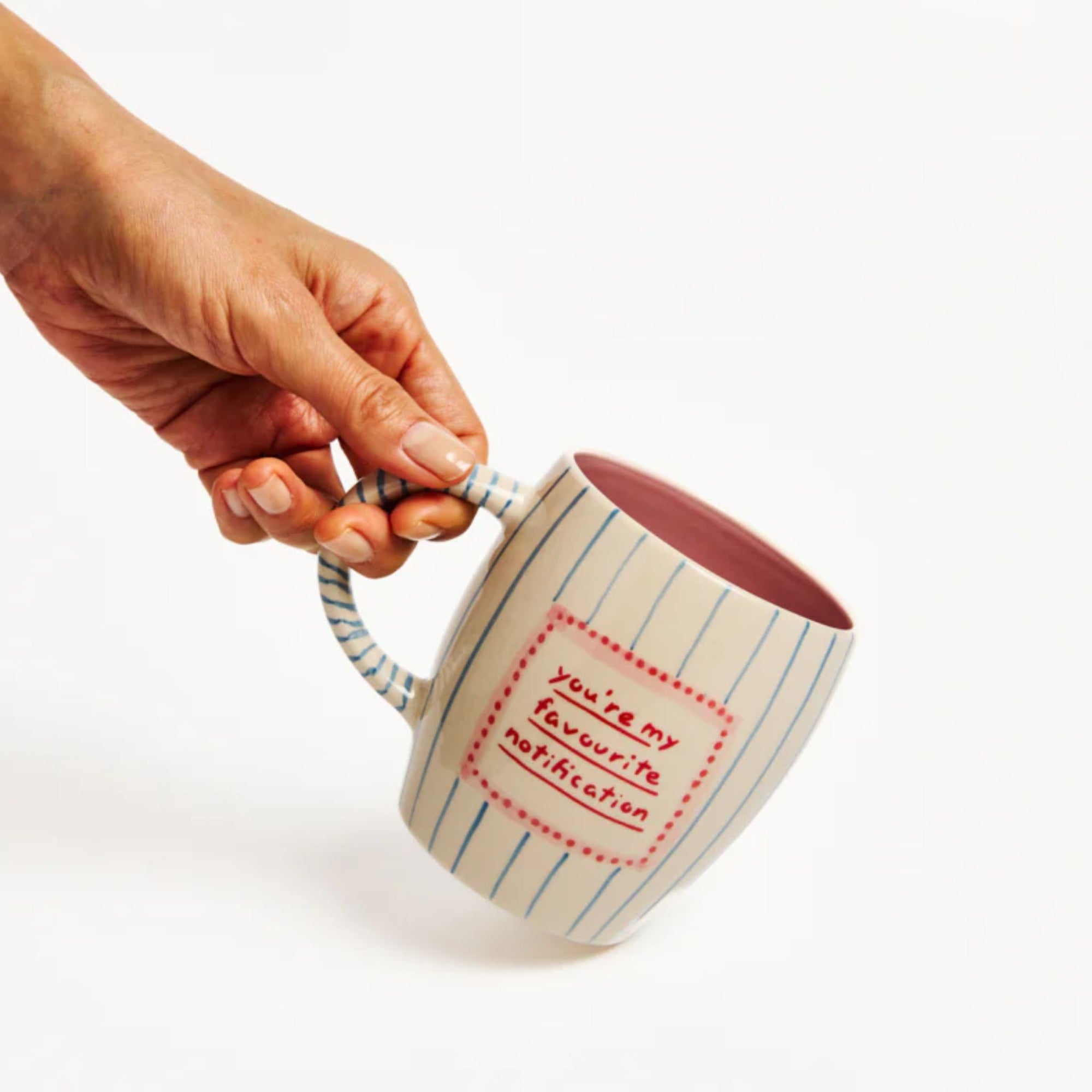 Love Notes Mug Notification