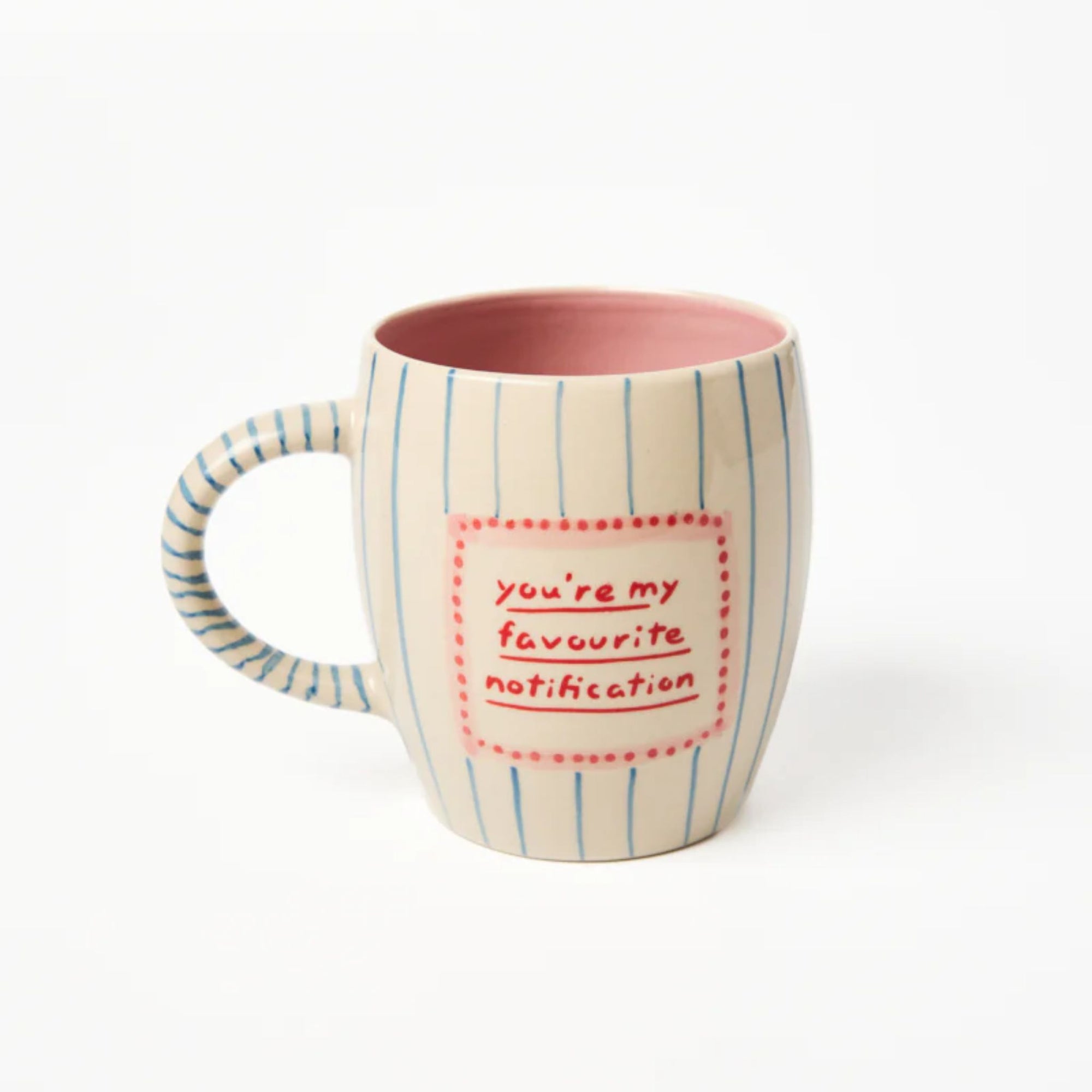 Love Notes Mug Notification
