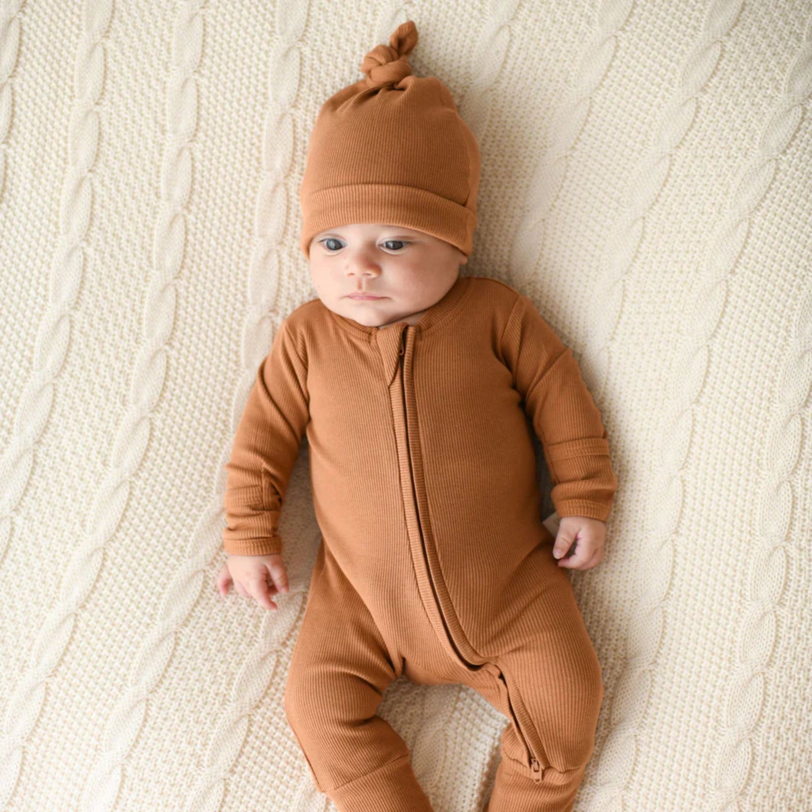 Jersey Knotted Beanie