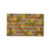 Lemon Stripe Door Mat