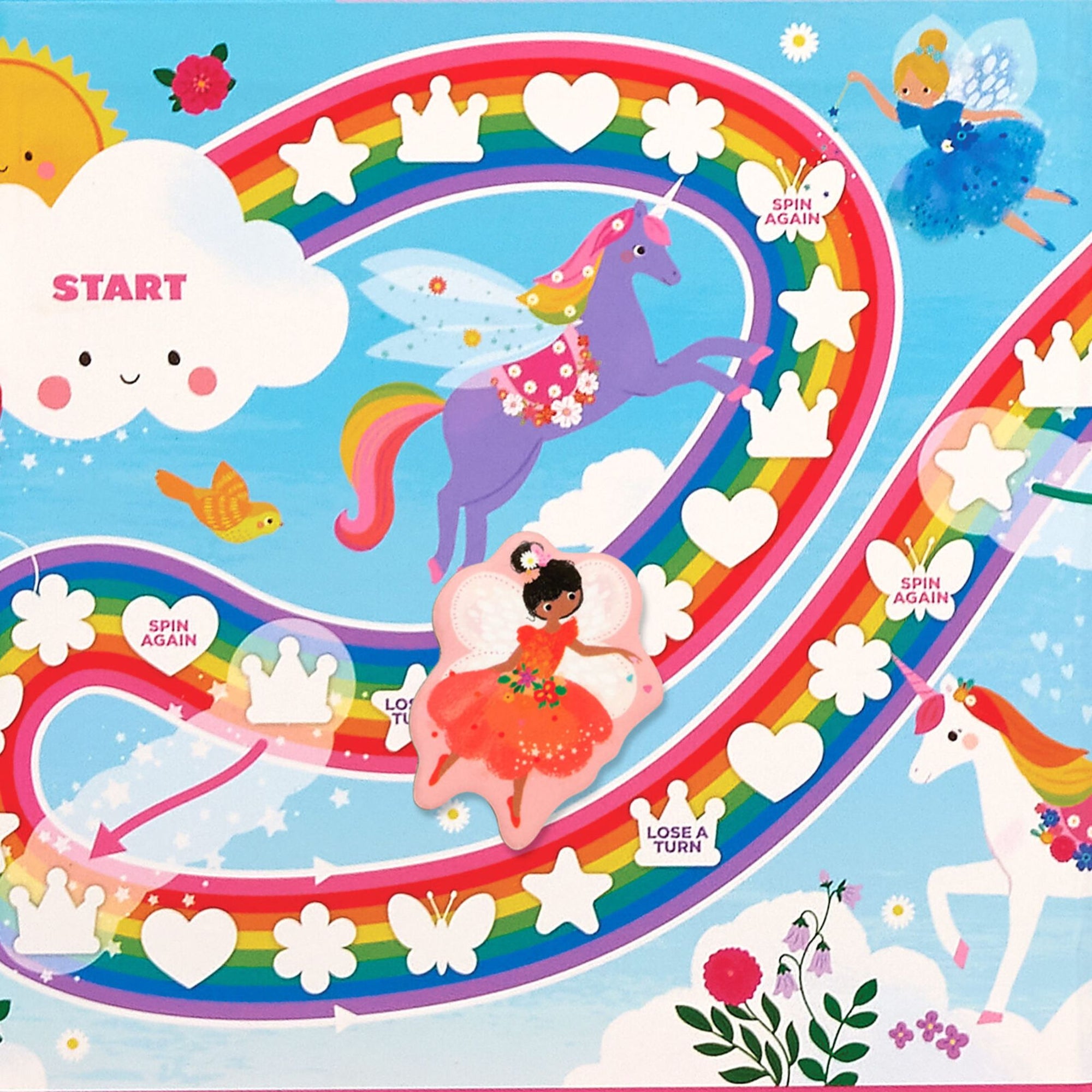 Magnetic Game Rainbow Race