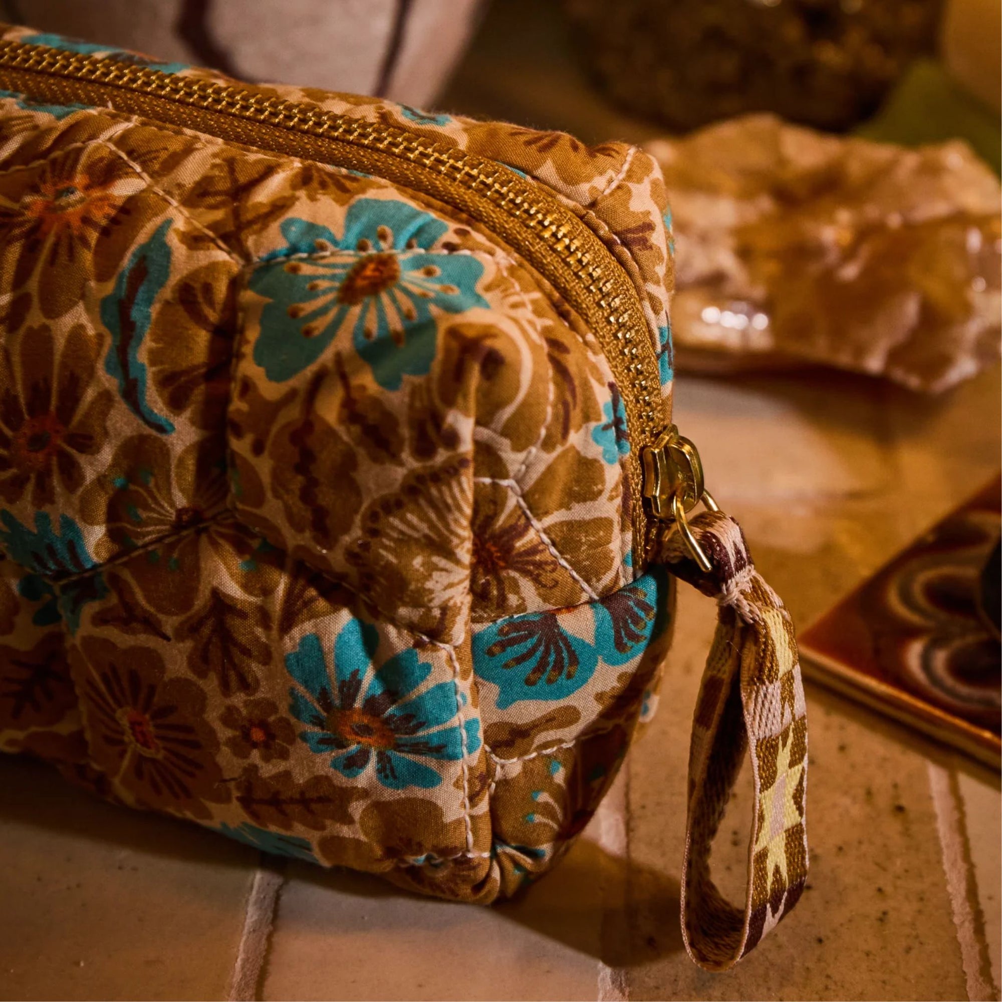 Magnolia Travel Bag Turquoise