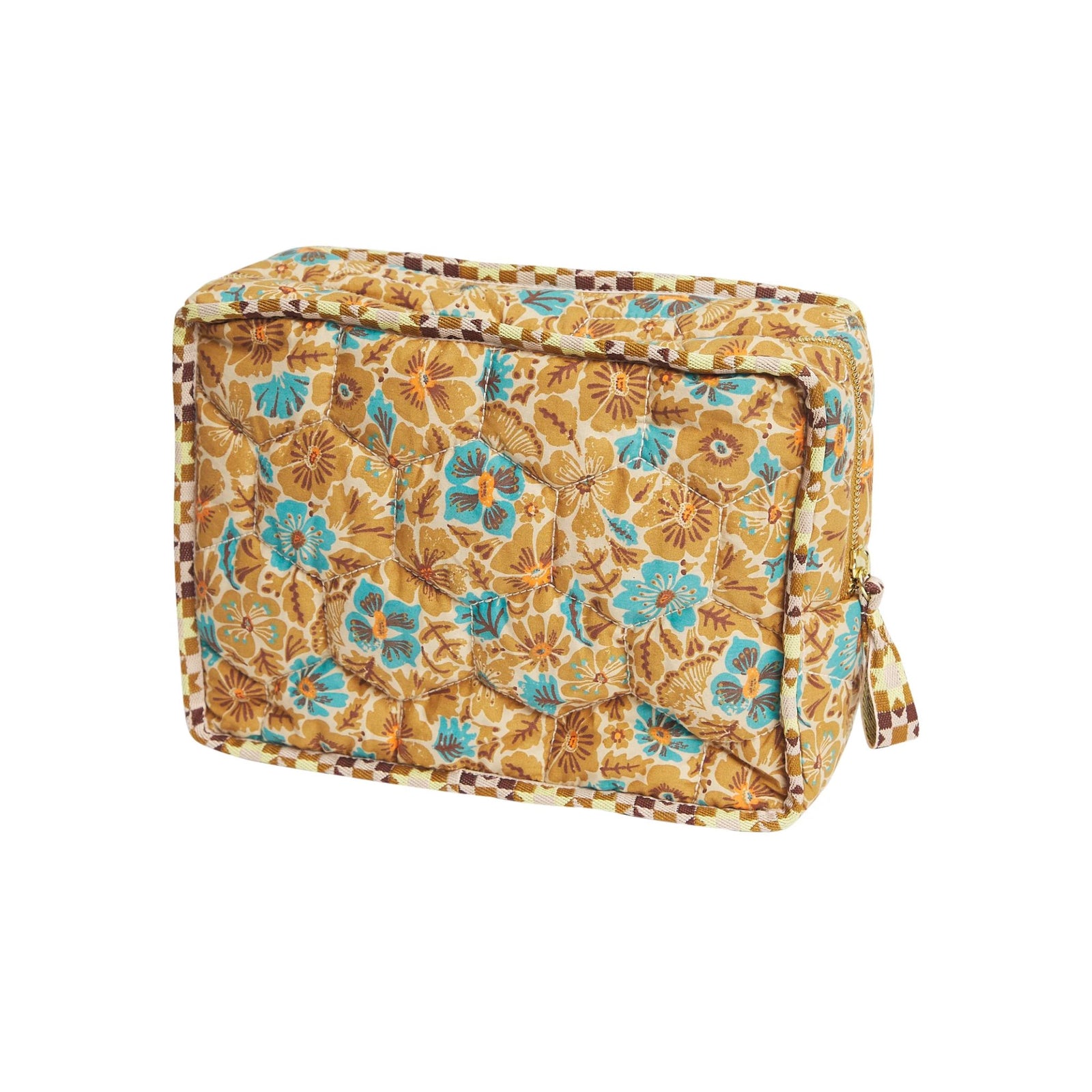 Magnolia Vanity Bag Turquoise