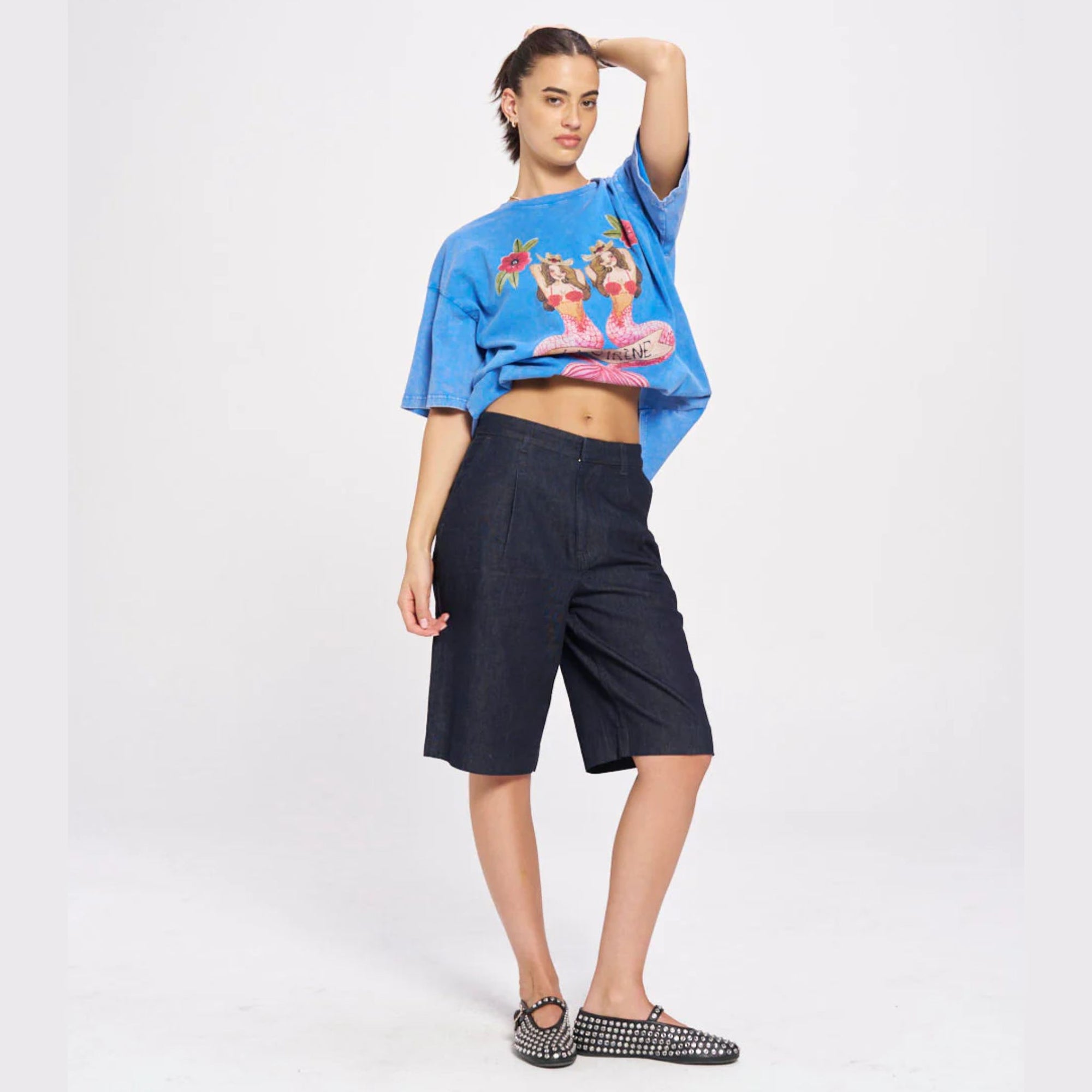 Mermaid La Sirene Oversize Tee