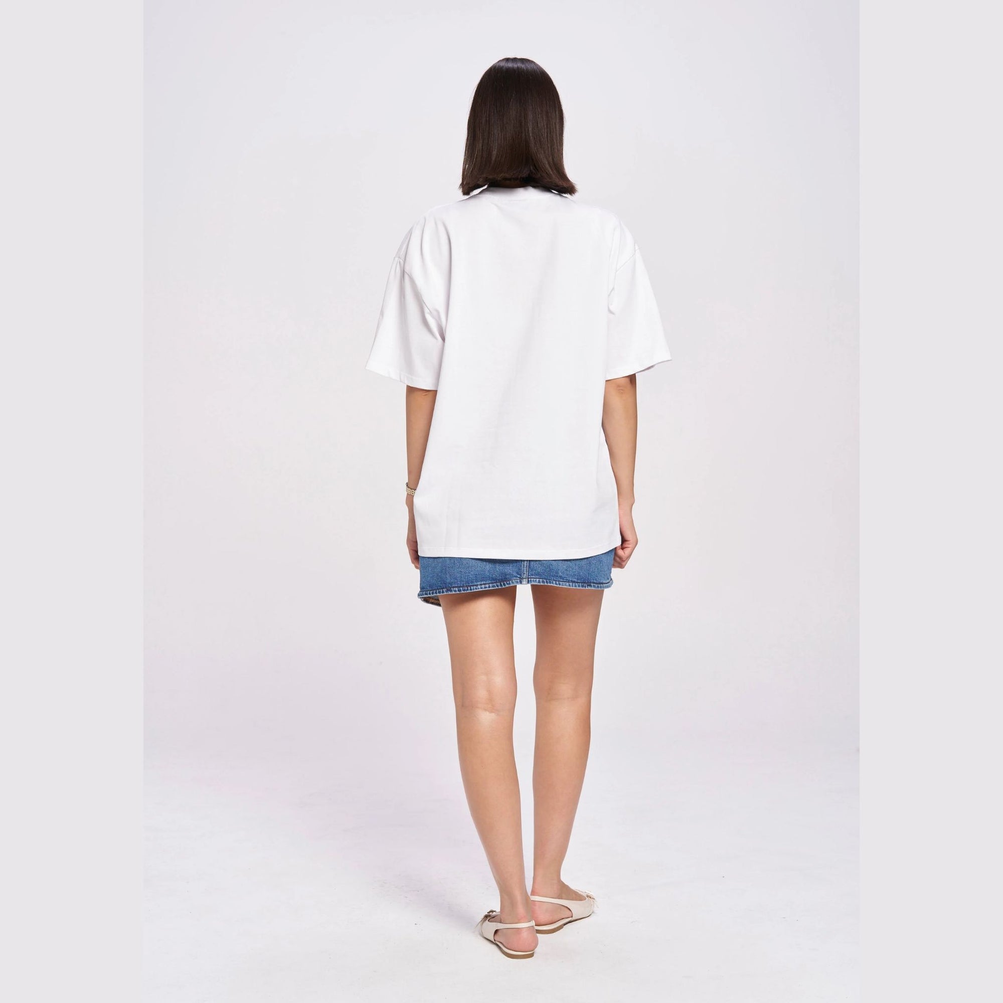 New York Fleur Oversize Tee