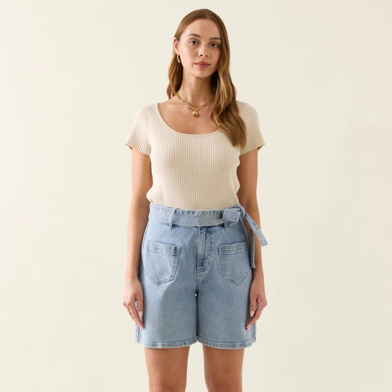 Margot Denim Short