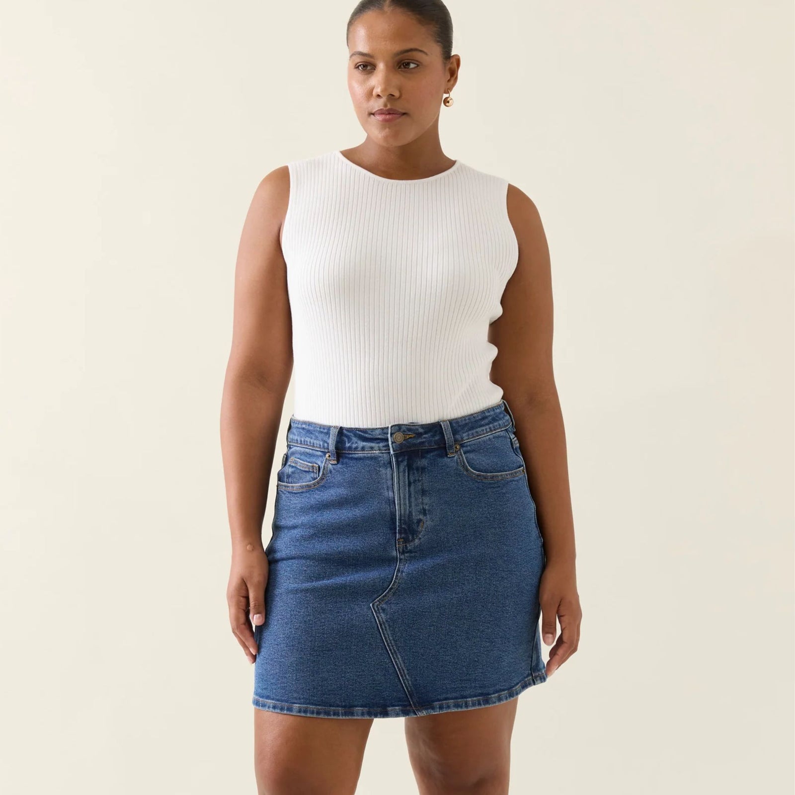 Margot Denim Skirt