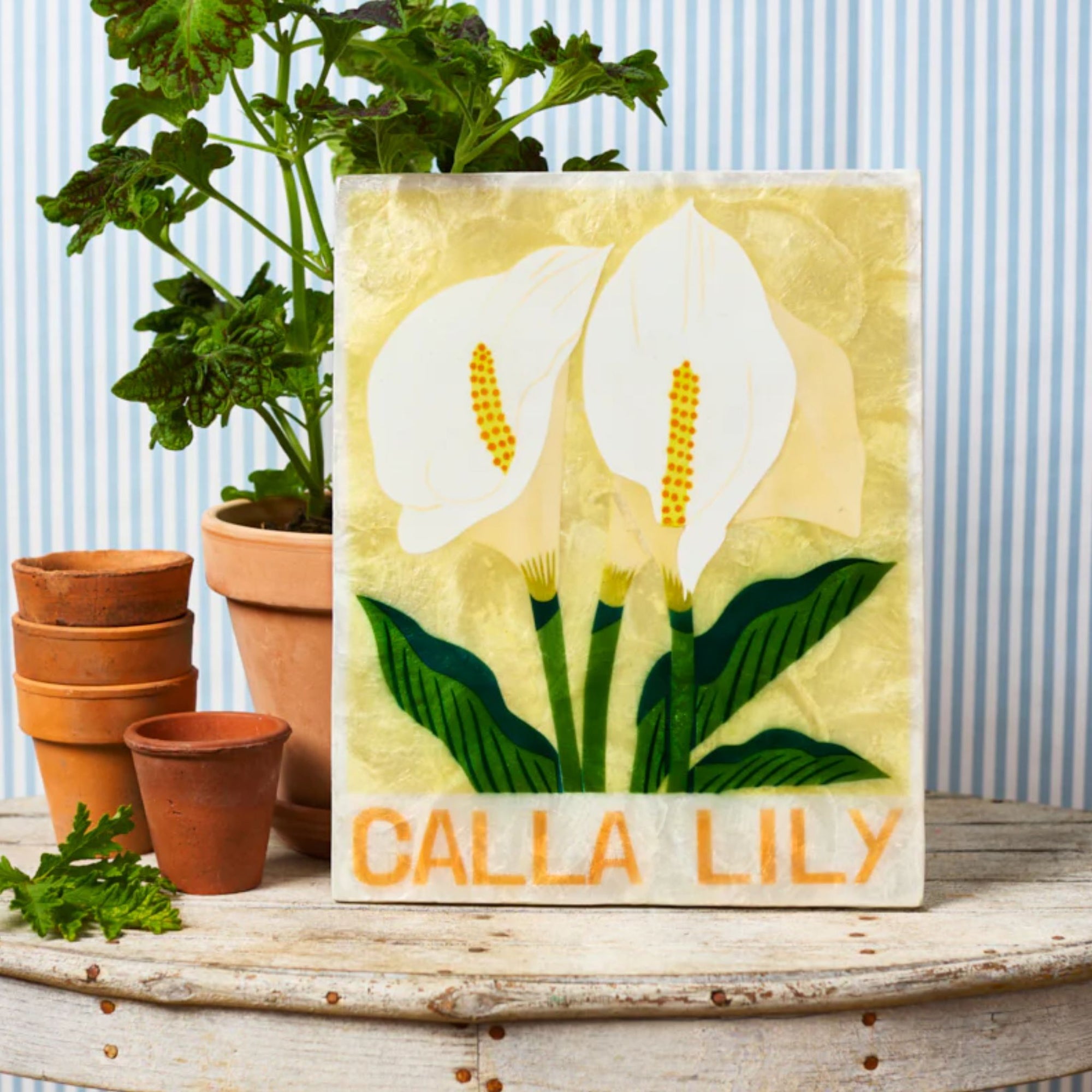 Market Lily Wall Tile