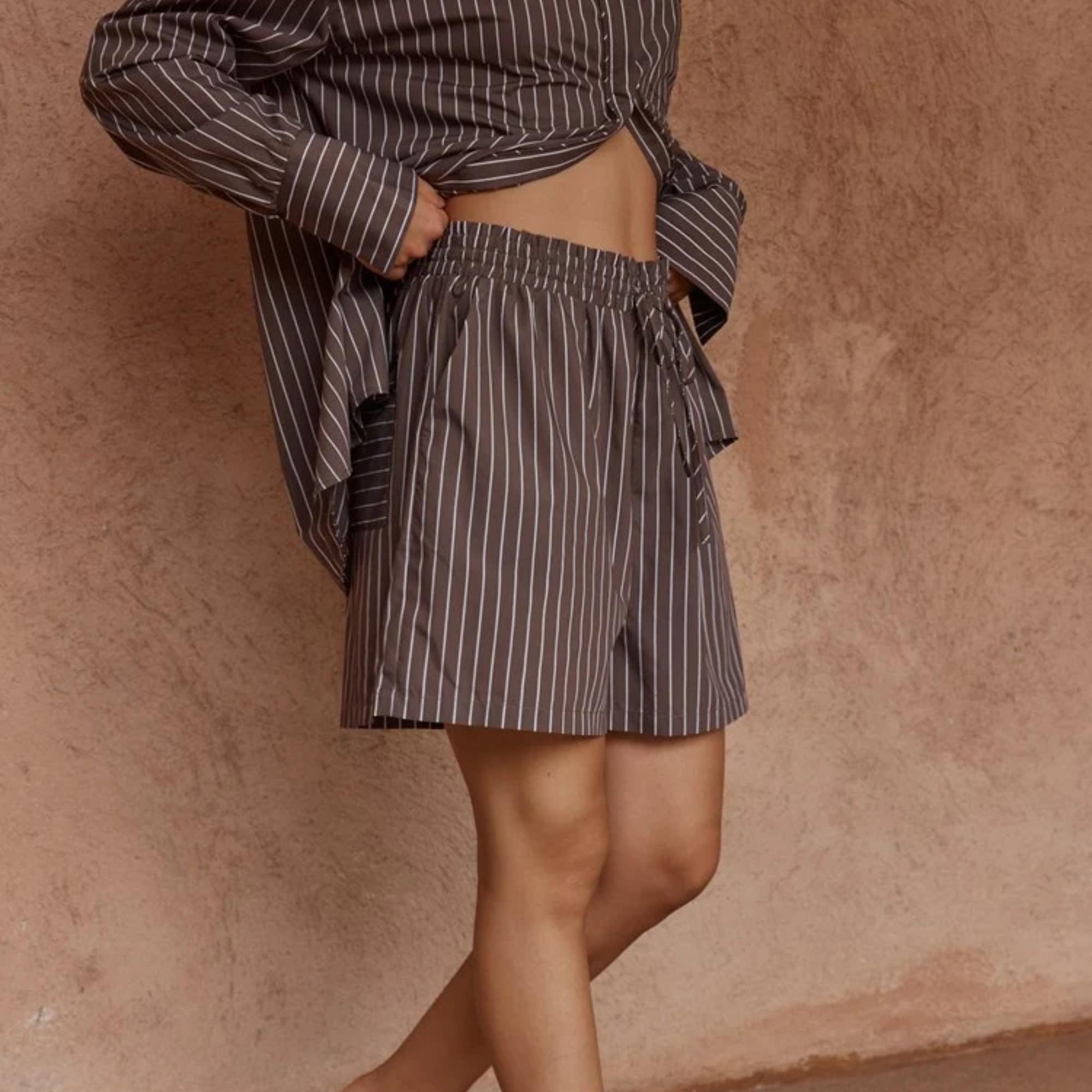 Marmo Stripe Short