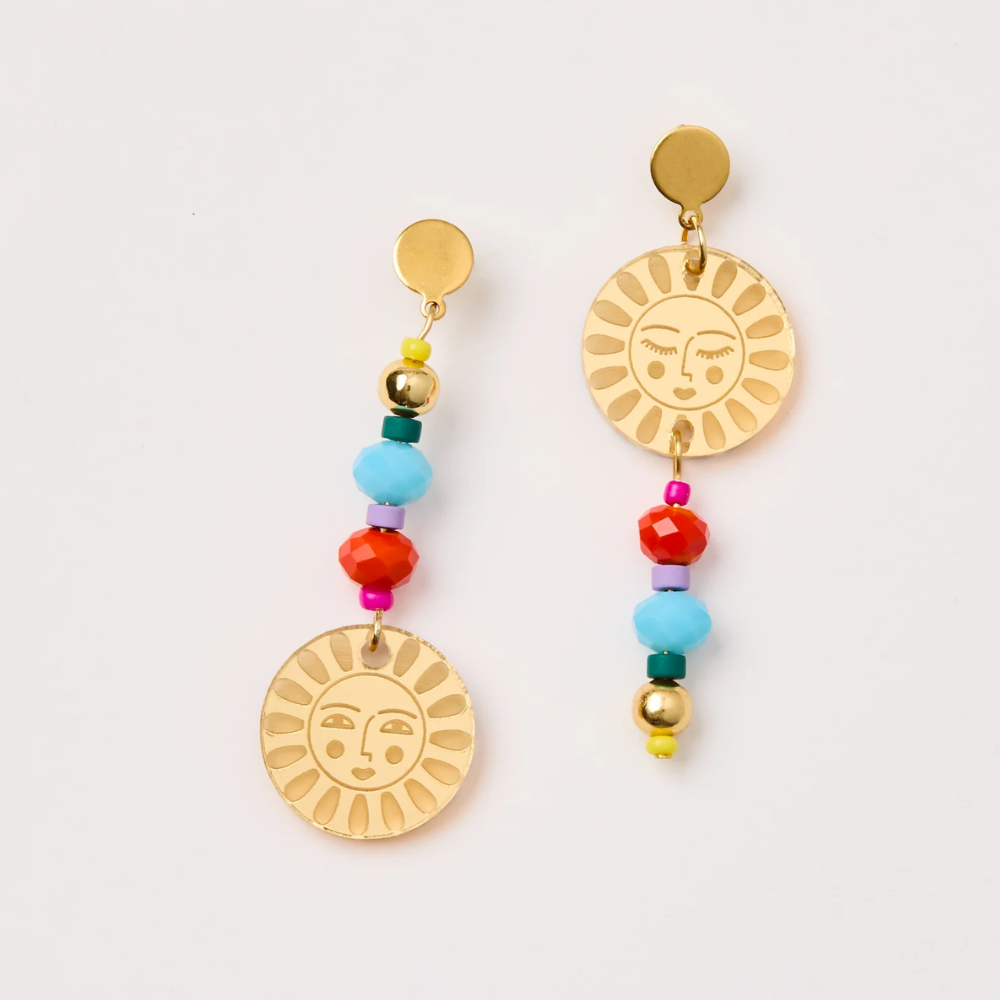Blossom and Beads Earrings