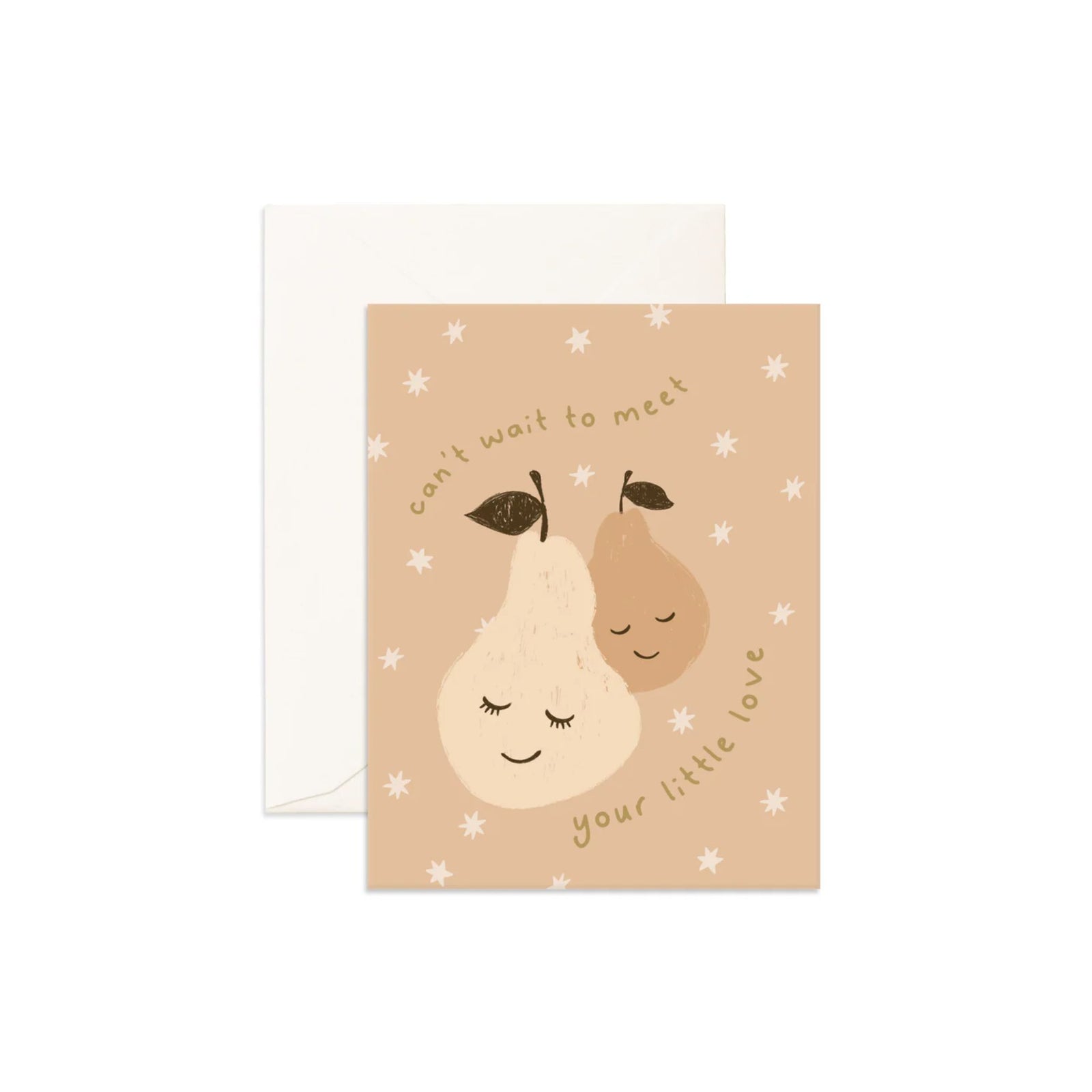 Meet Little Love Pear Greeting Card
