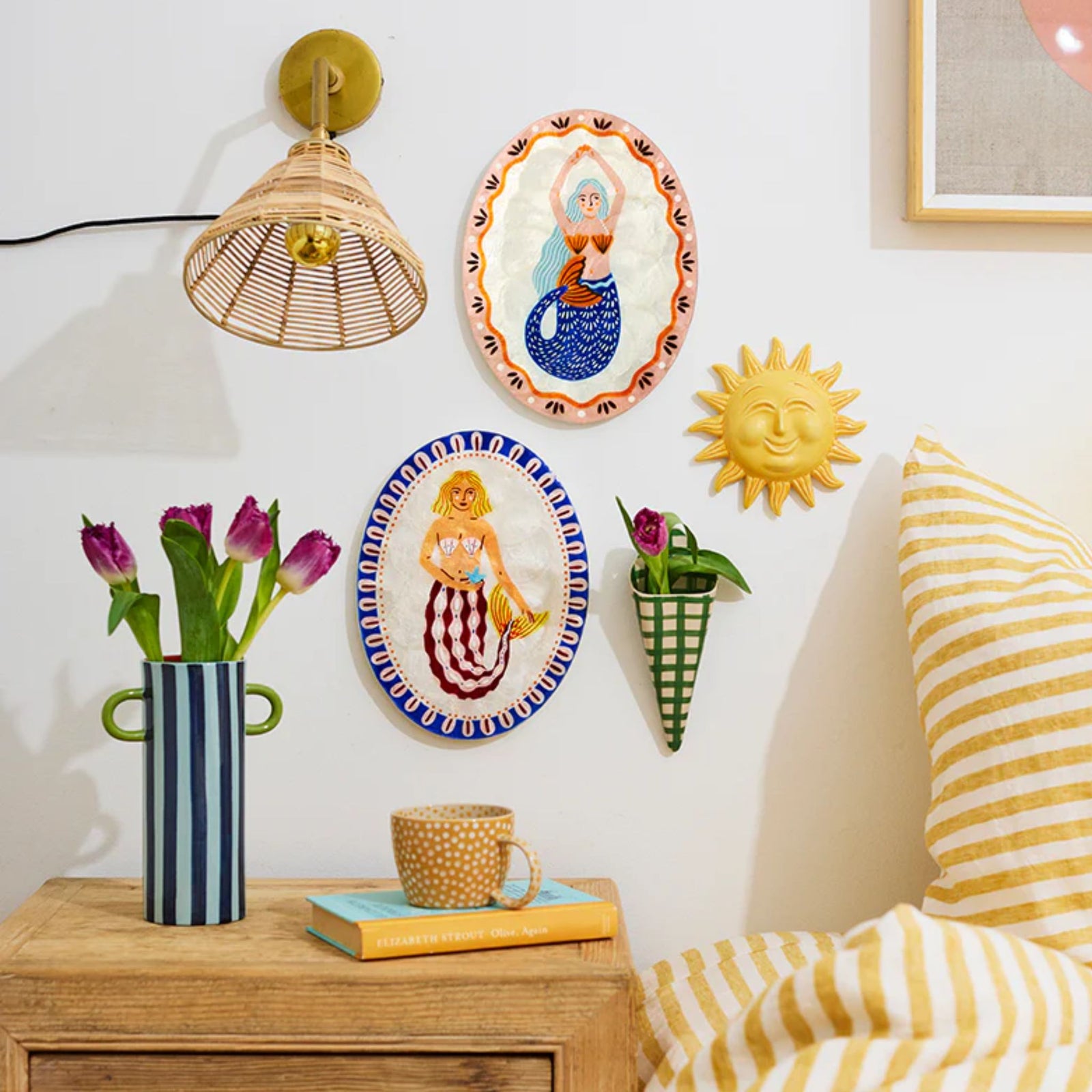 Mermaid Coral Cowrie Tile