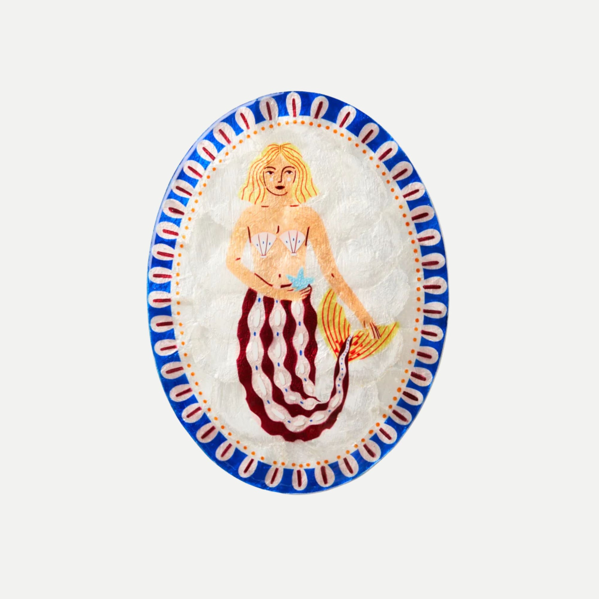 Mermaid Coral Cowrie Tile