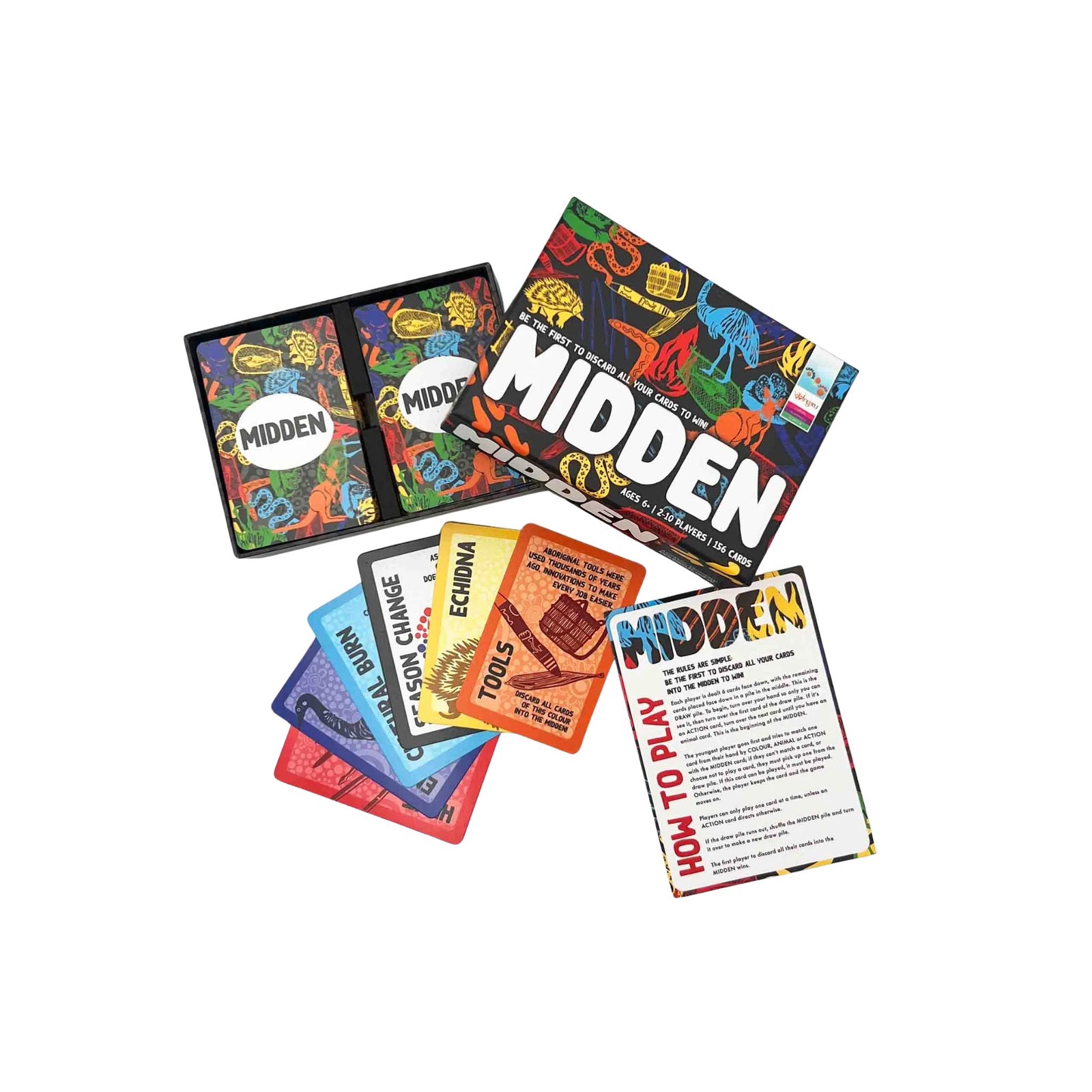 Midden Card Game