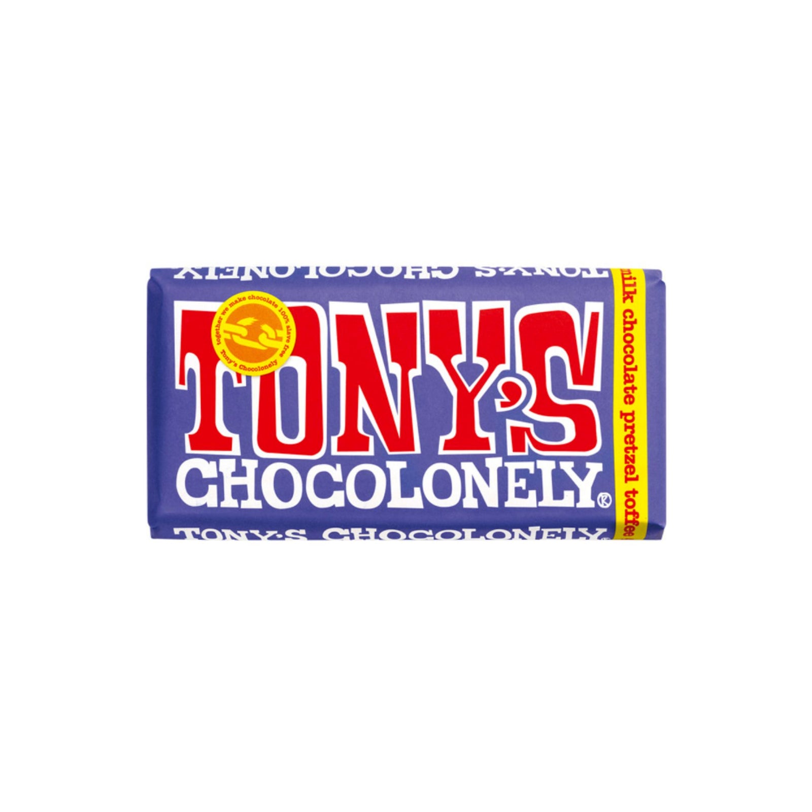 Tony's Milk Dark Chocolate Pretzel Toffee Chocolate