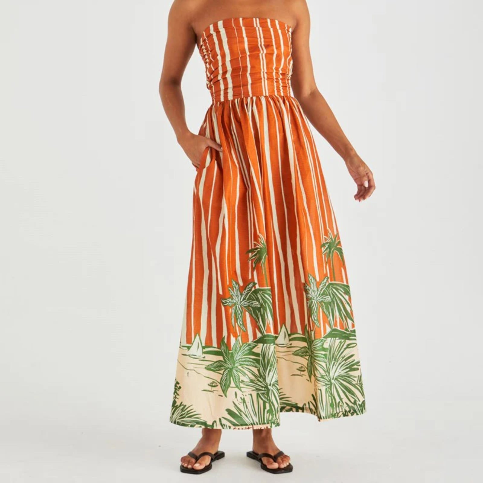 Mina Strapless Dress