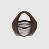 Mini Monaco Chocolate Shoulder Bag