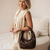 Mini Monaco Chocolate Shoulder Bag