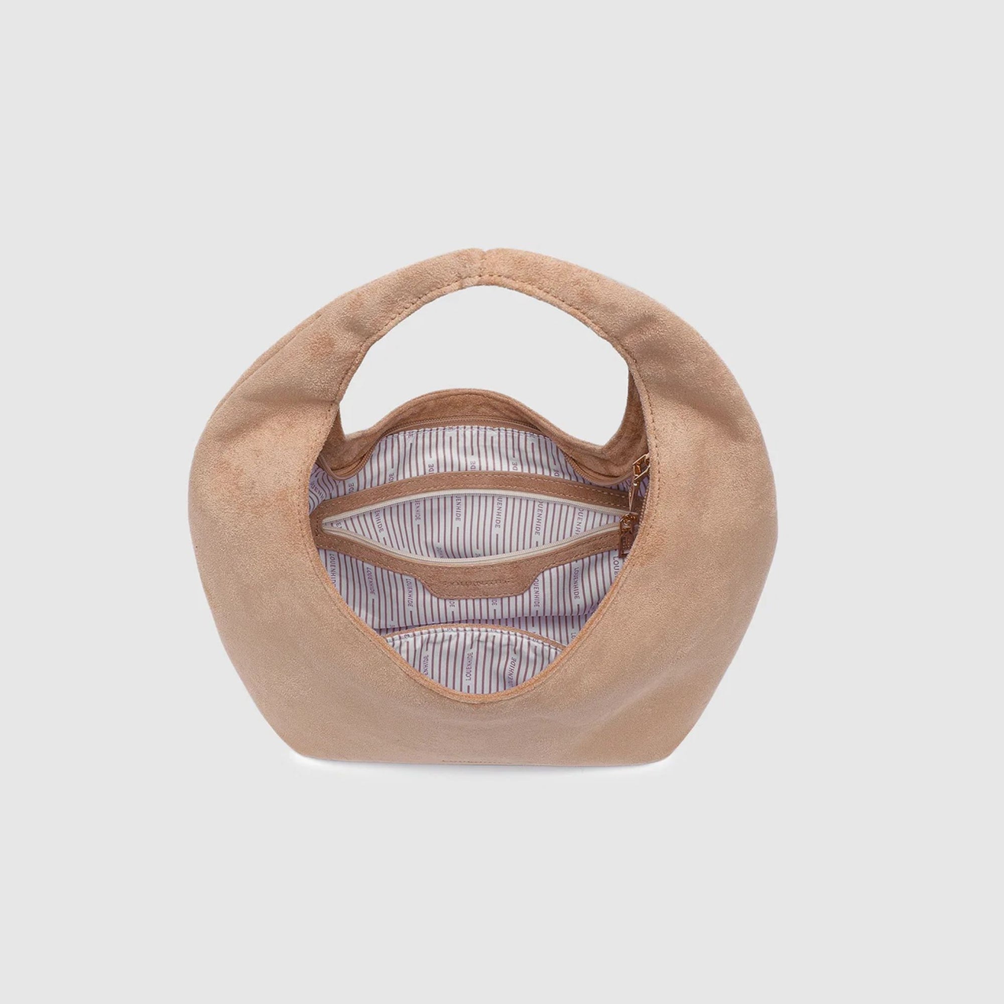Mini Monaco Suedette Shoulder Bag